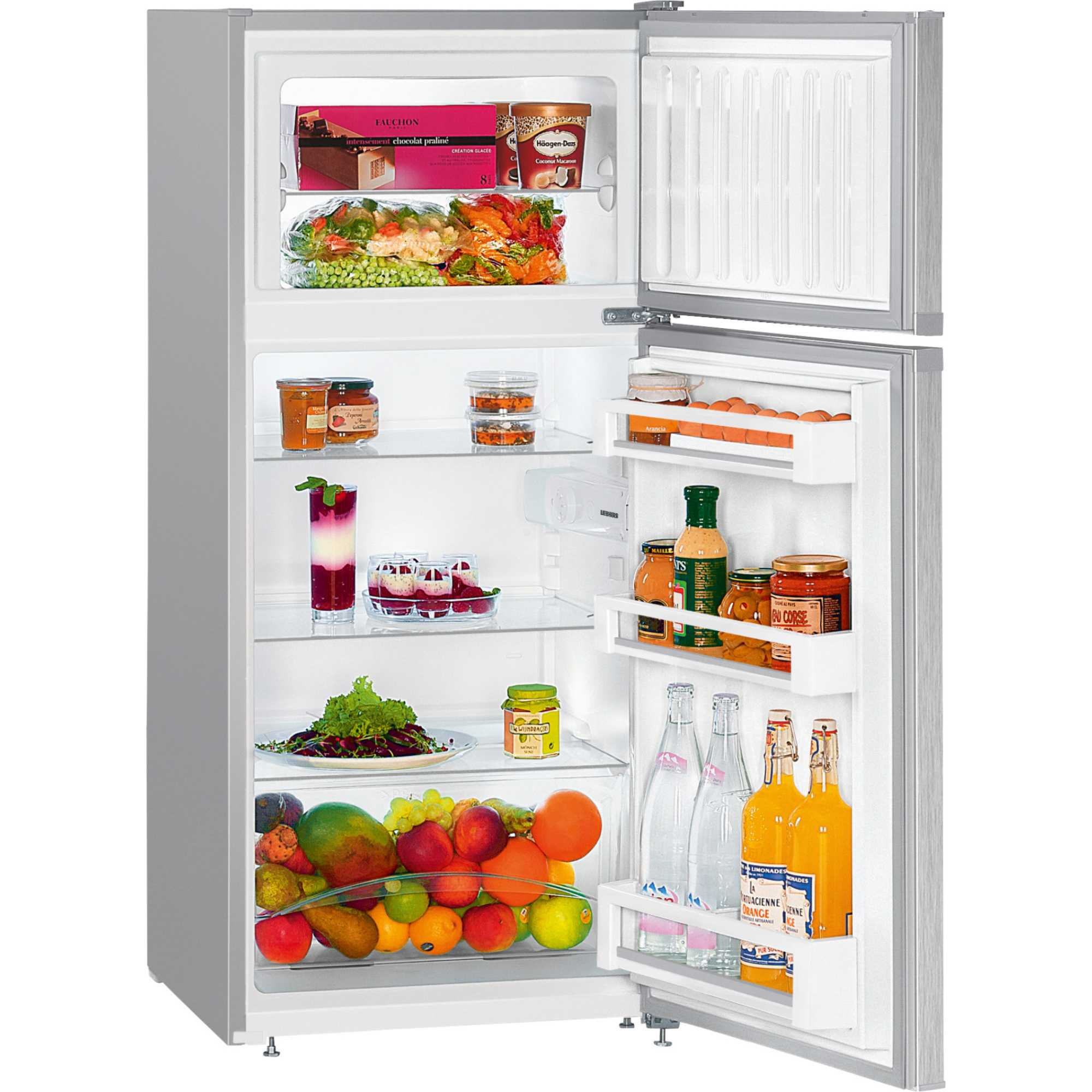 CTele 2131 SmartFrost DuoCooling Fridge Freezer - Silver