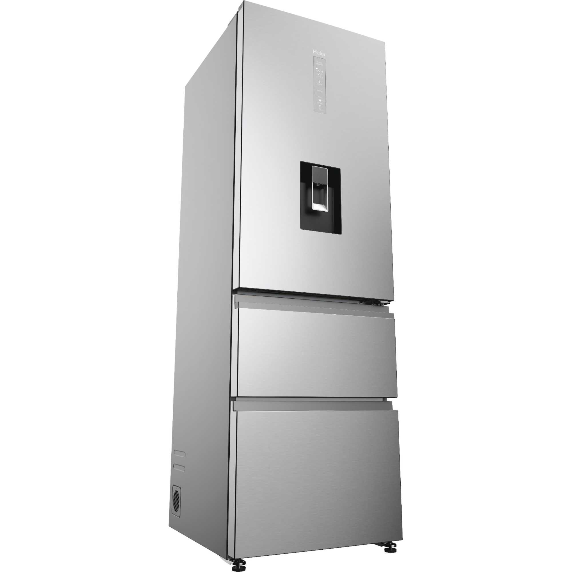 HTW5618DWMG 600mm Total No Frost Fridge Freezer - Stainless Steel