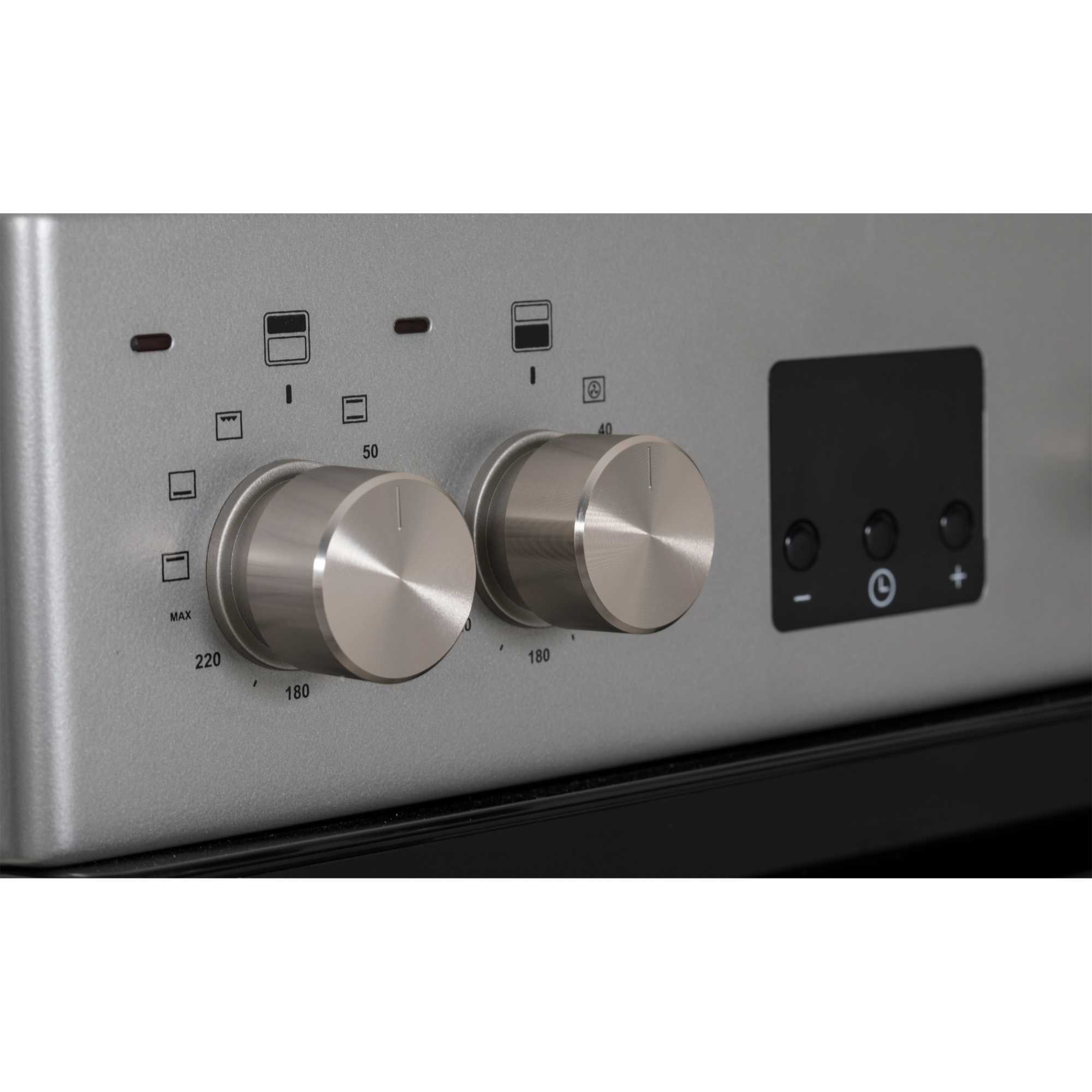 C60CDOS 60cm Double Oven Ceramic Cooker - Silver