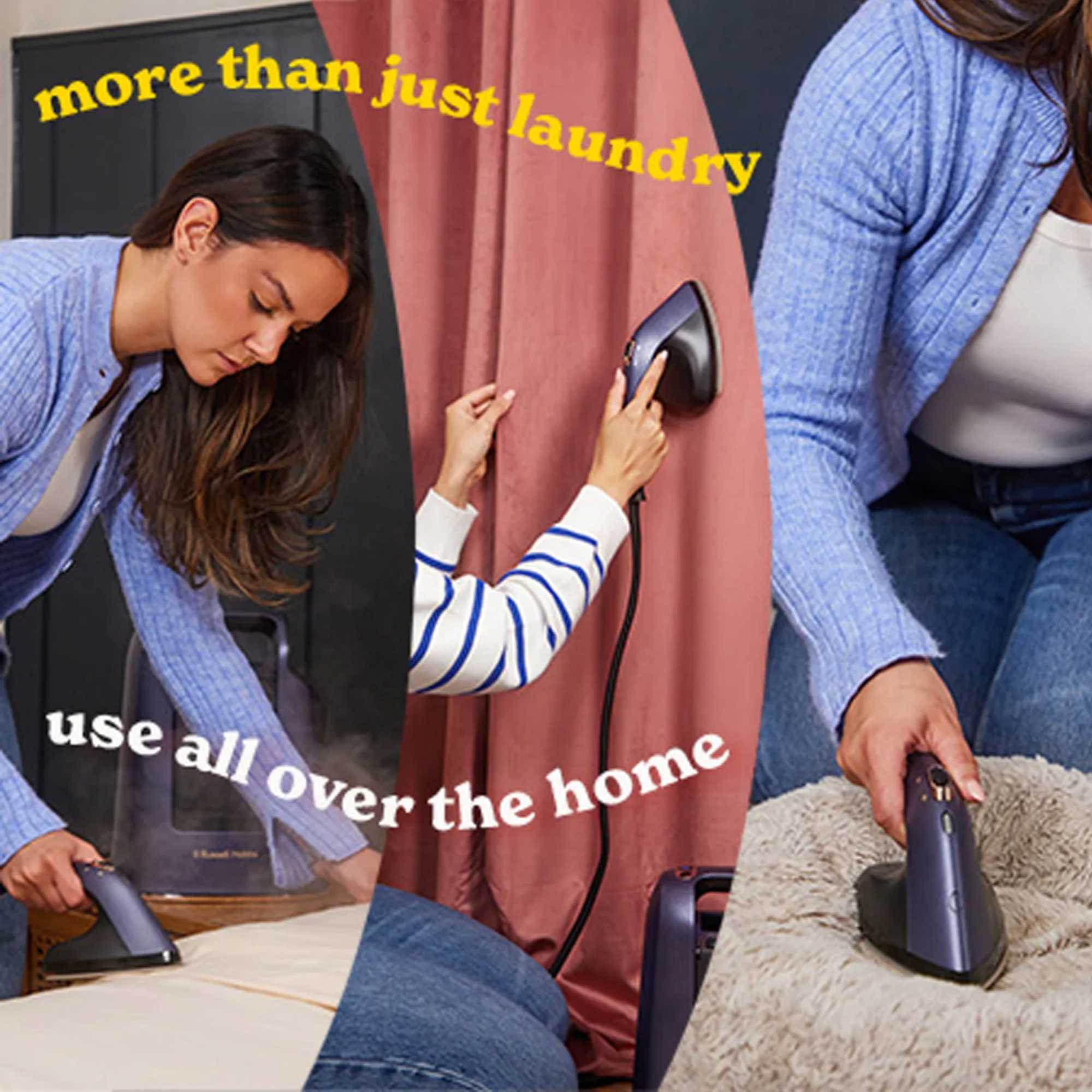 27600 Steam Genie Maestro 2-in-1 Handheld Steamer - Blue