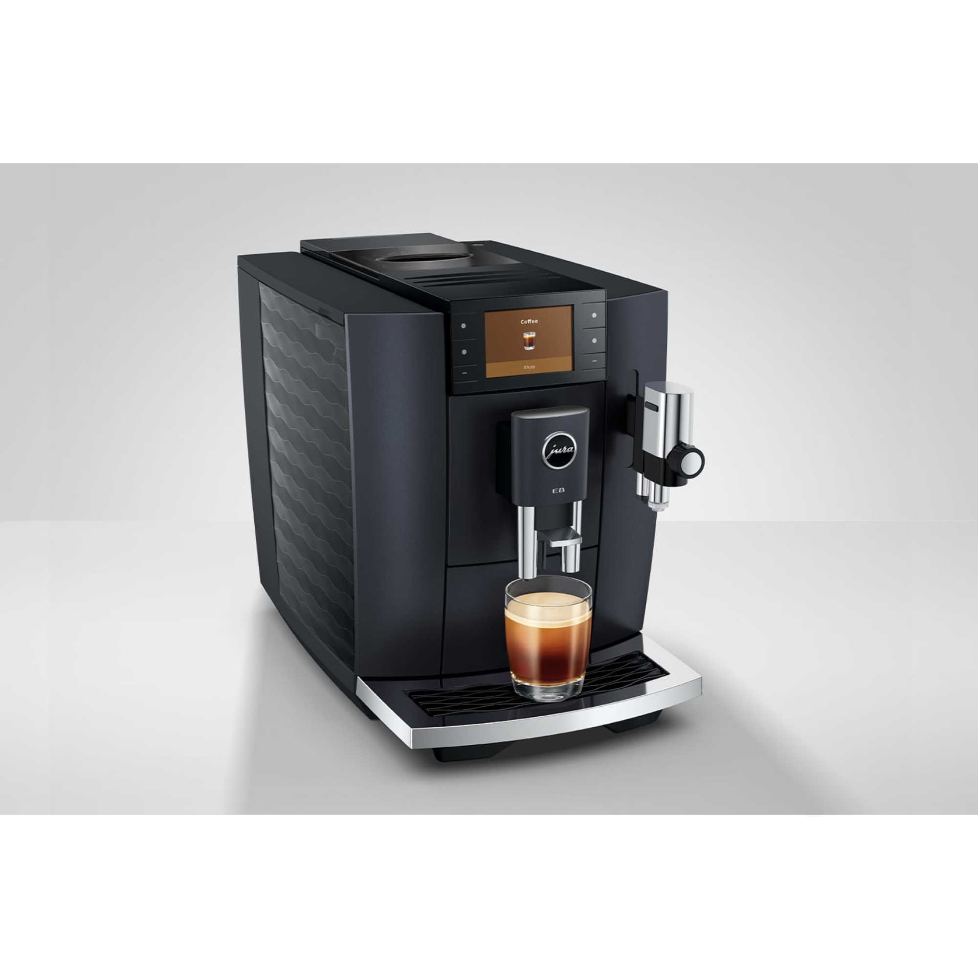 E8 Automatic Bean To Cup Coffee Machine 15749 - Cosmic Black