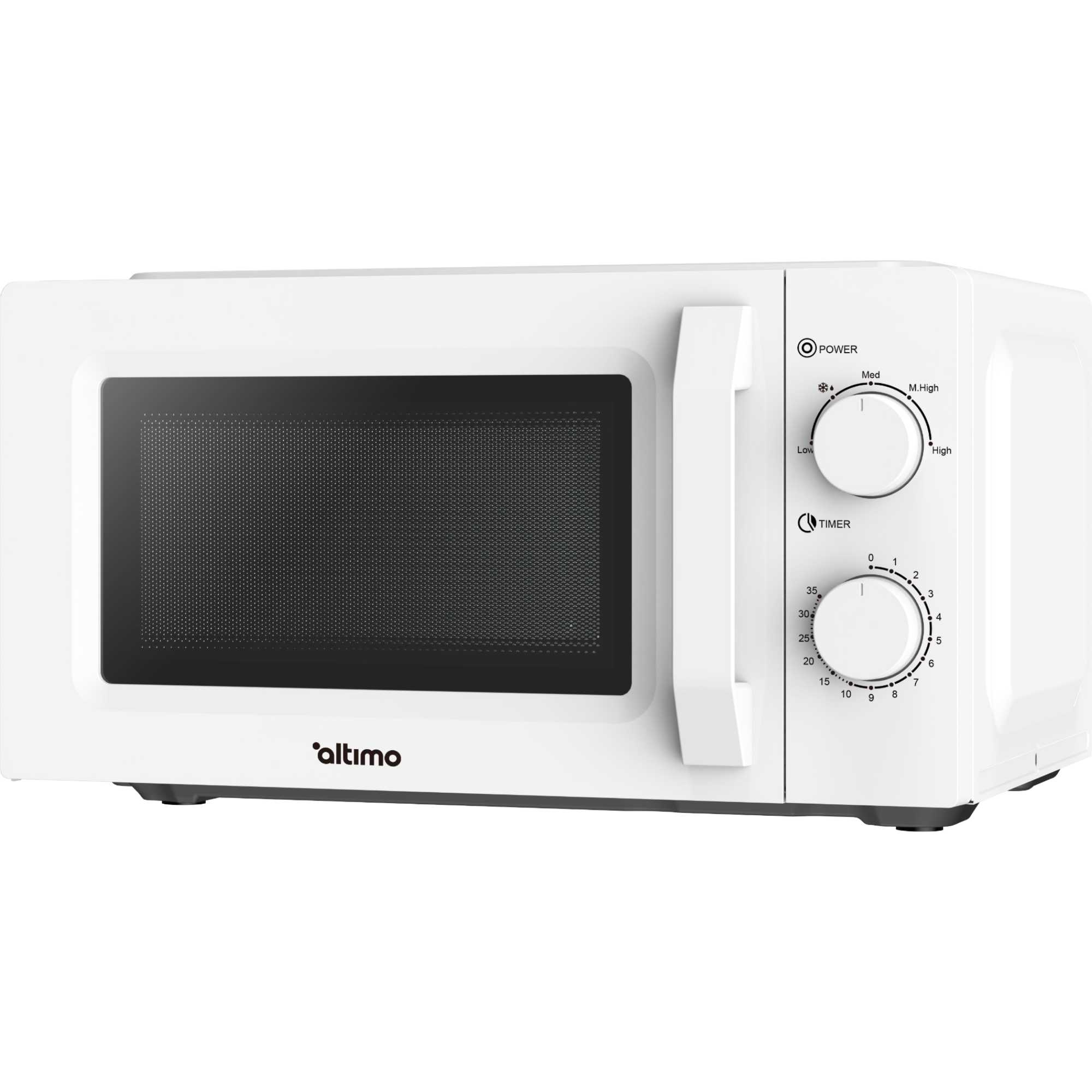 MMW701WG2 Compact Manual Control Microwave with Turntable - White