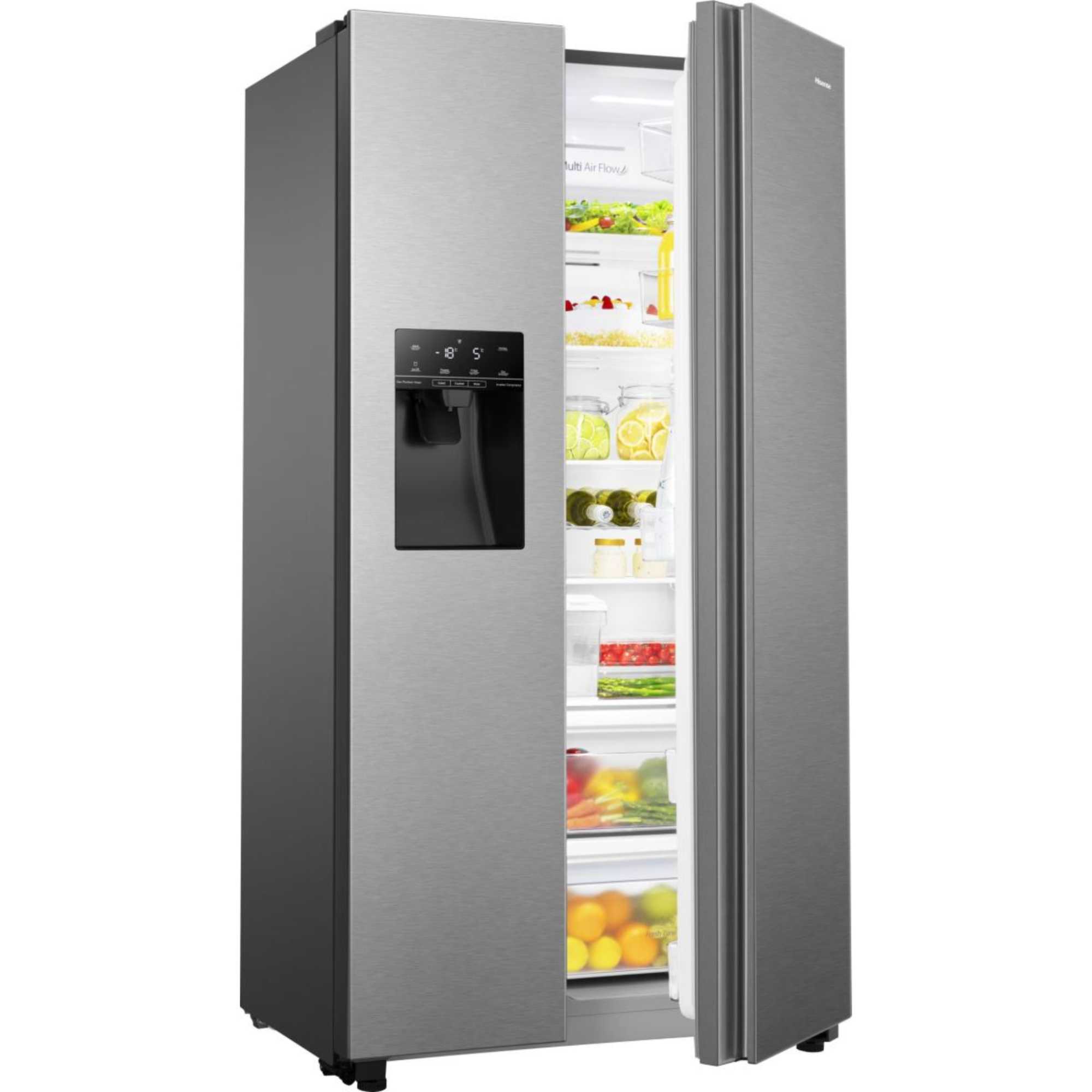 RS694N4TIE 562L American Style Fridge Freezer with Total No Frost - S/Steel