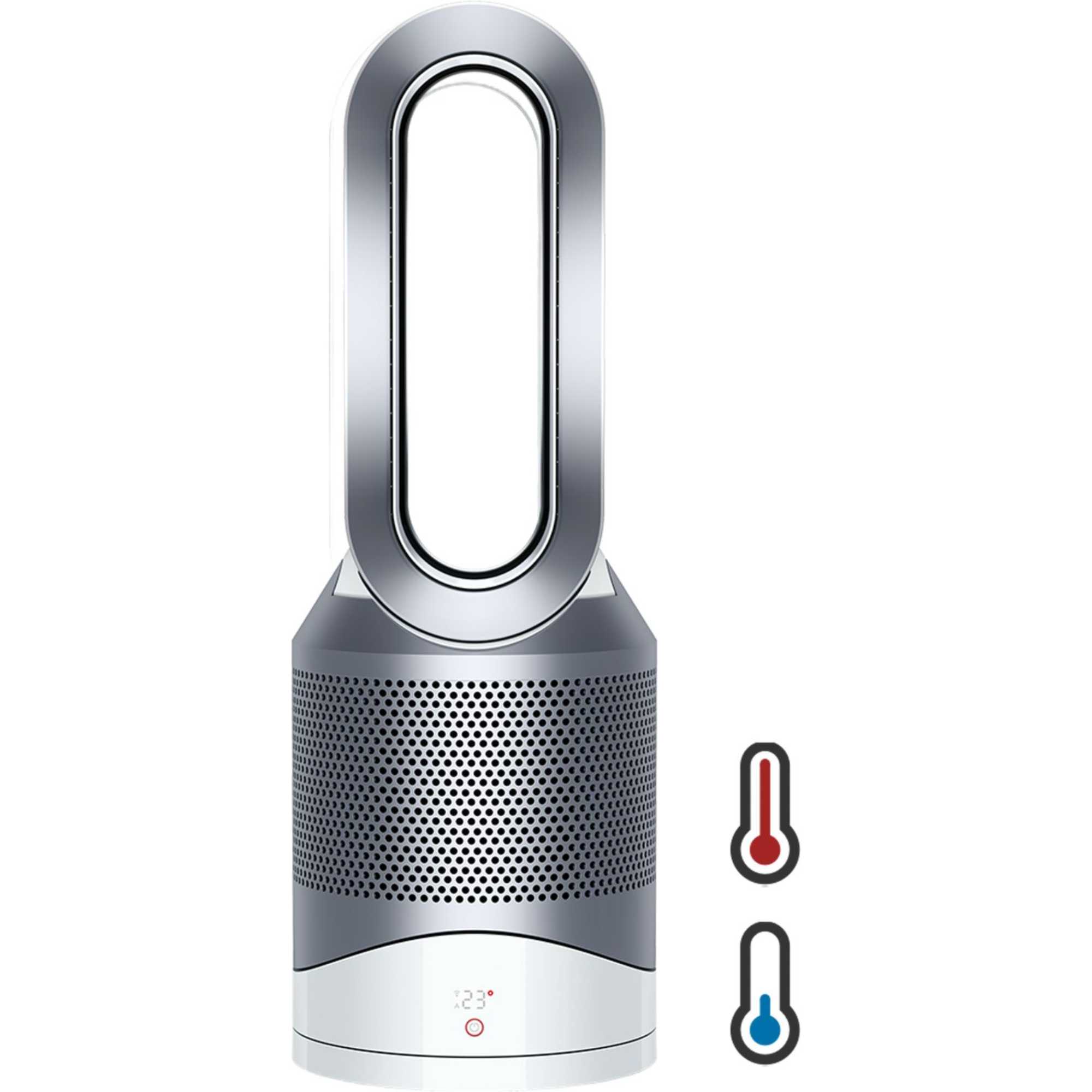 HP00 Pure Hot & Cool Purifier Fan Heater - White