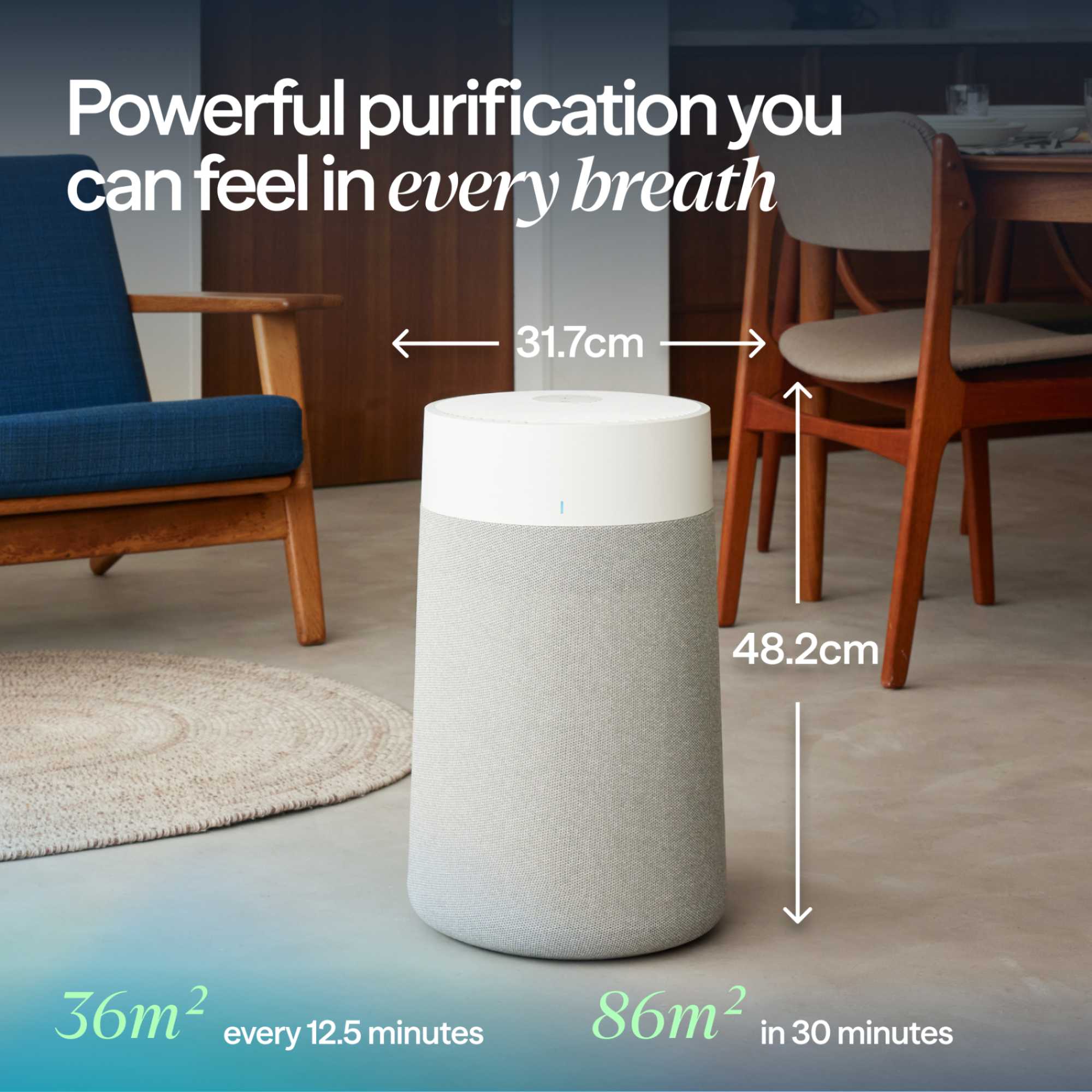3350I Blue Max Air Purifier with HEPA Silent