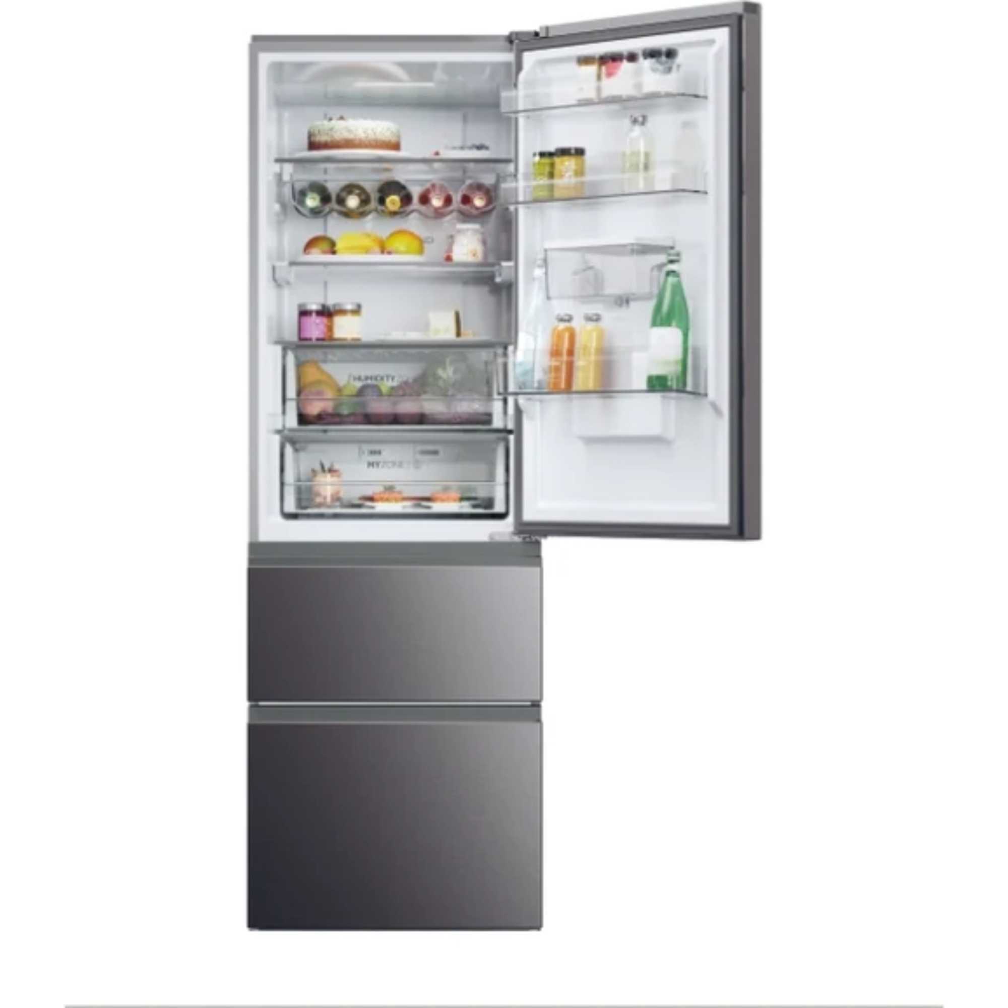Series 5 3D Fridge Freezer 60/40 NoFrost - Dark Inox - HTW5618EWMP