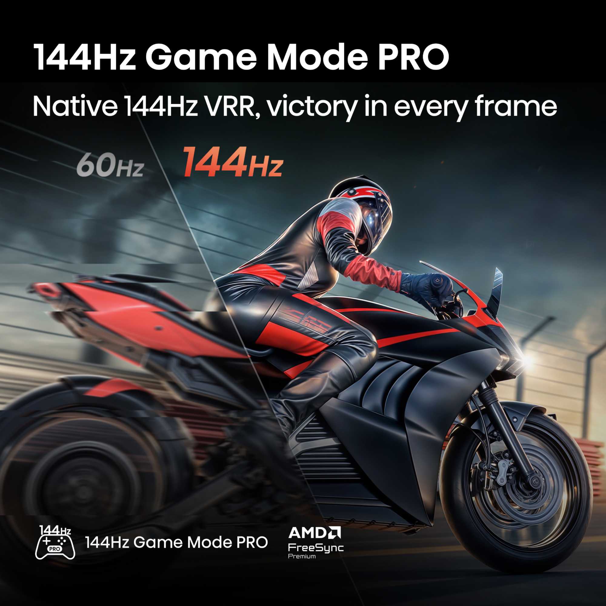 U7QTUK 65" 4K Ultra HD MiniLED 144Hz Freely