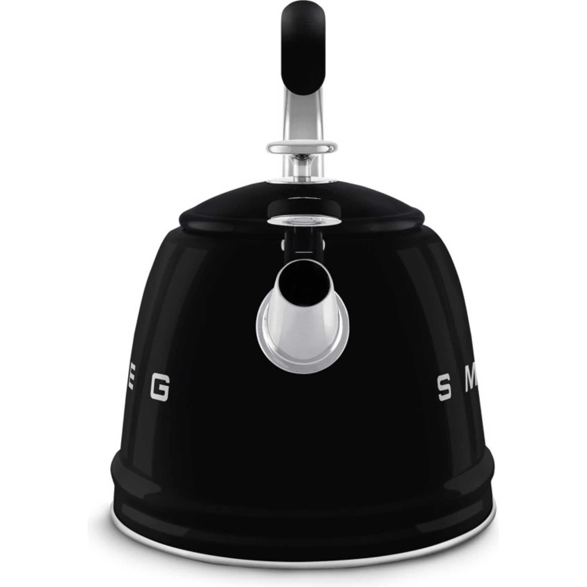 WKF01BL 2.3L 50s Style Whistling Kettle - Black