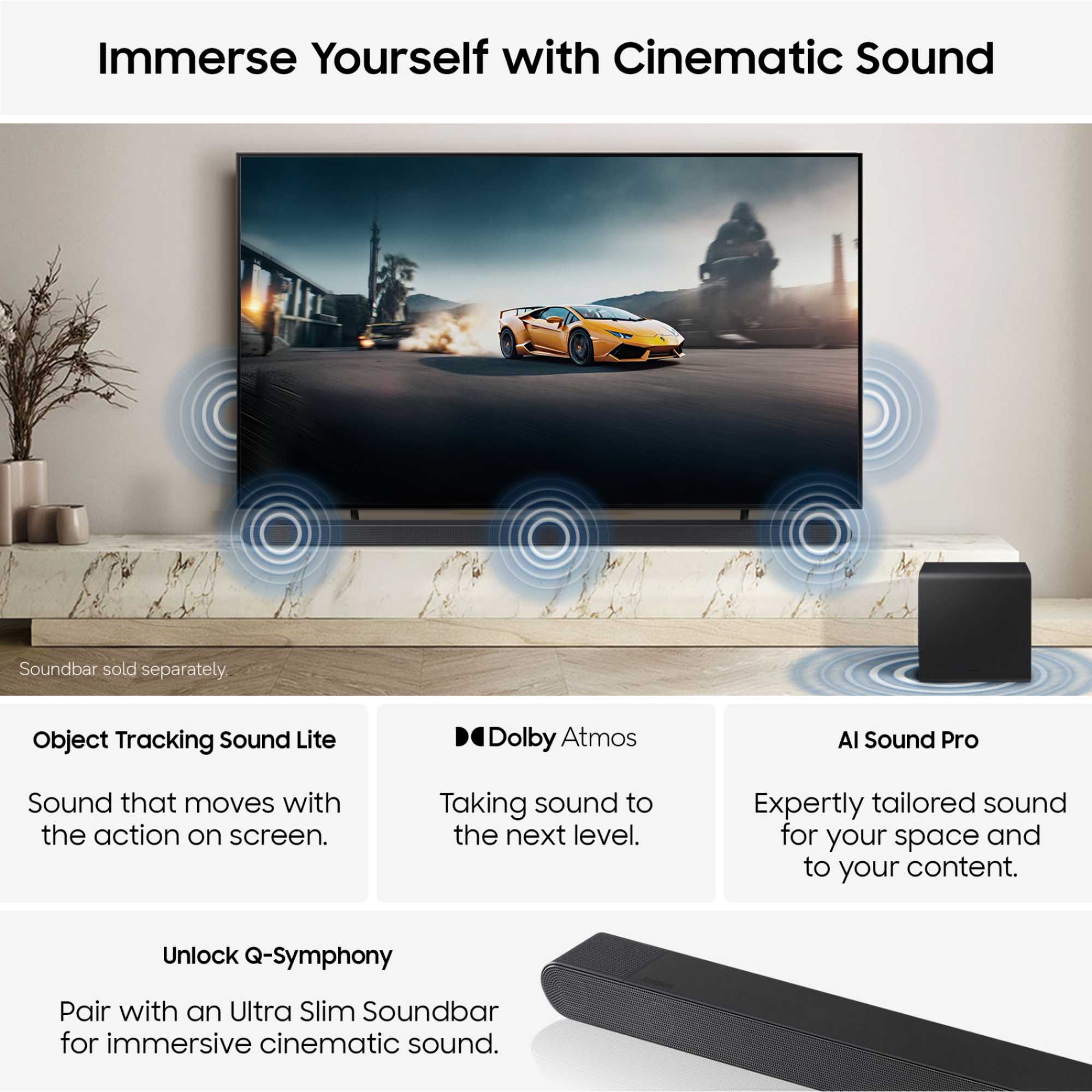 S90H 65" 4K Ultra HD OLED HDR Vision AI Smart TV - QE65S90H