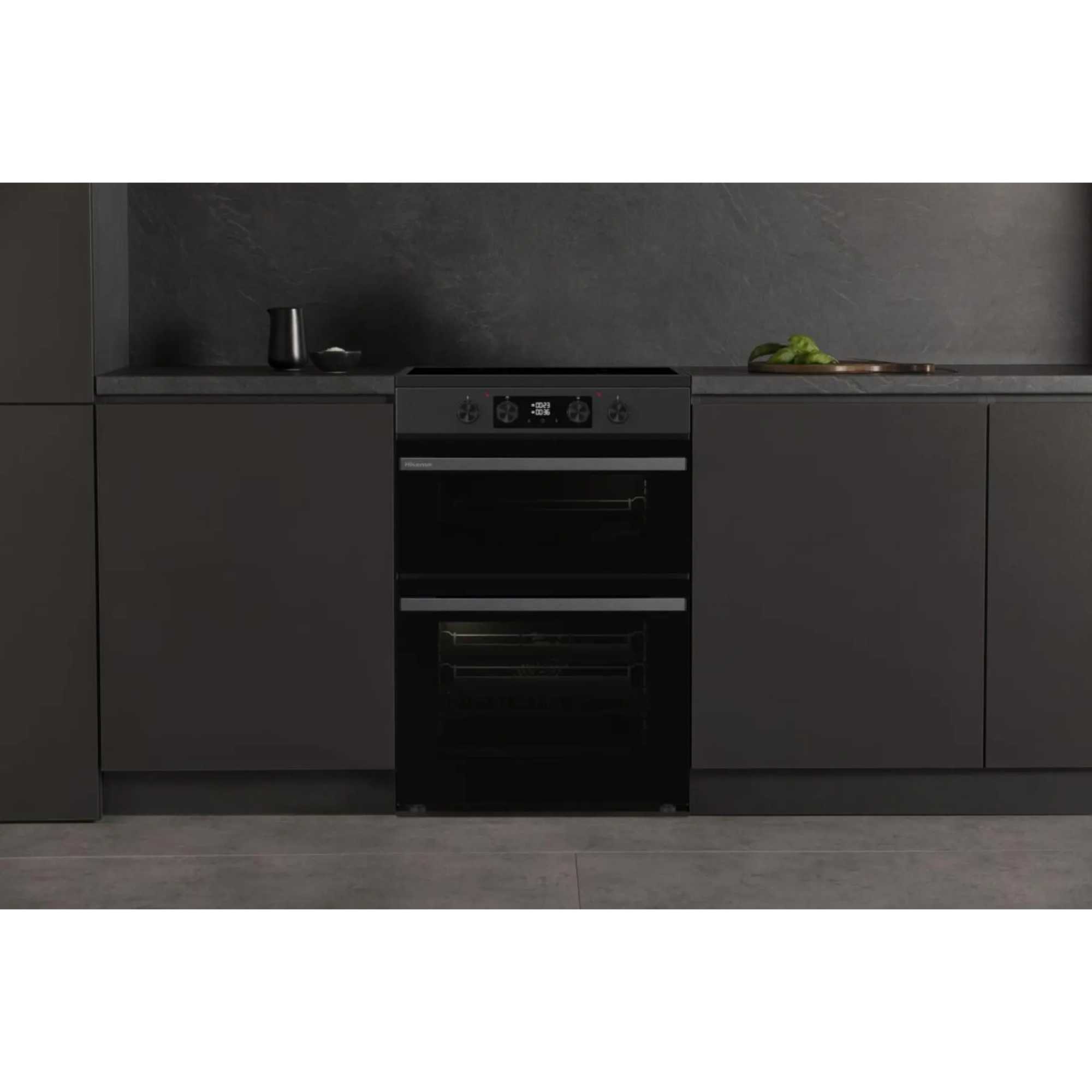 60cm Electric Double Oven Cooker - HDCEIT6C20B