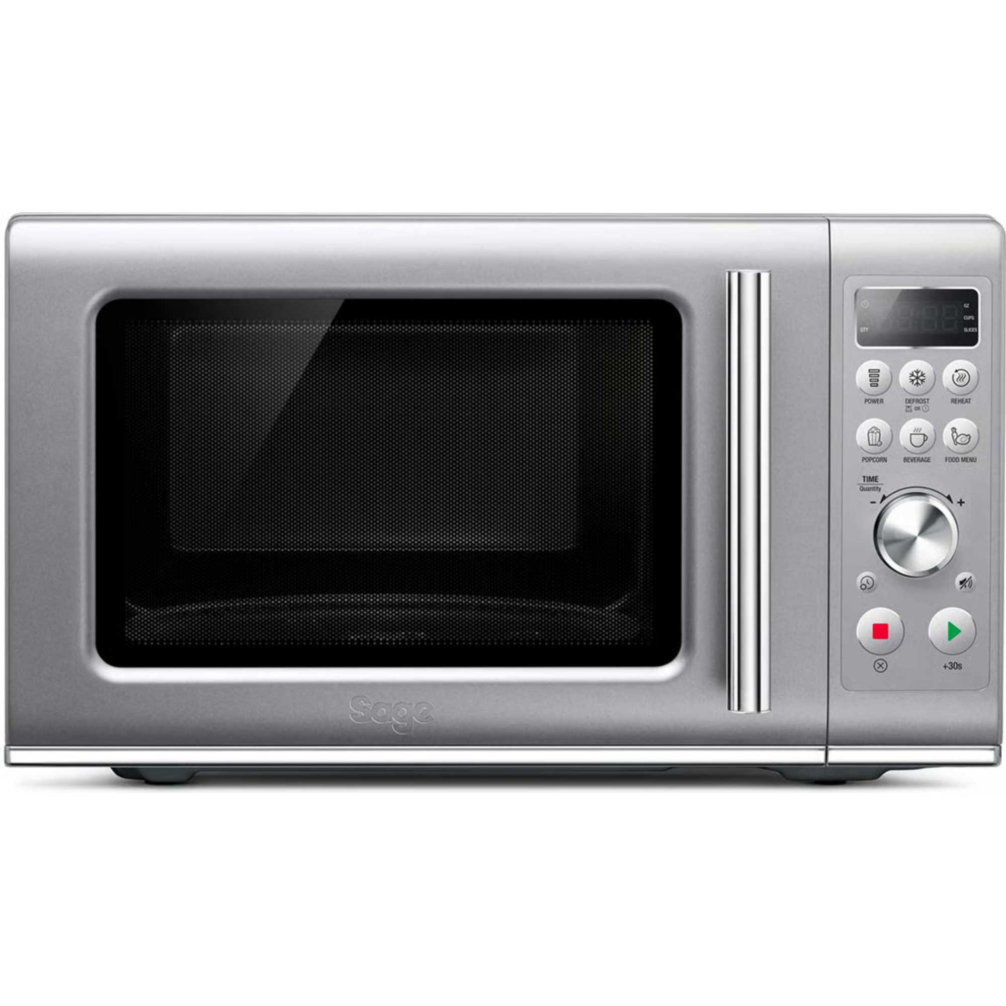 the Compact Wave Soft Close 25l 800W Microwave - Silver