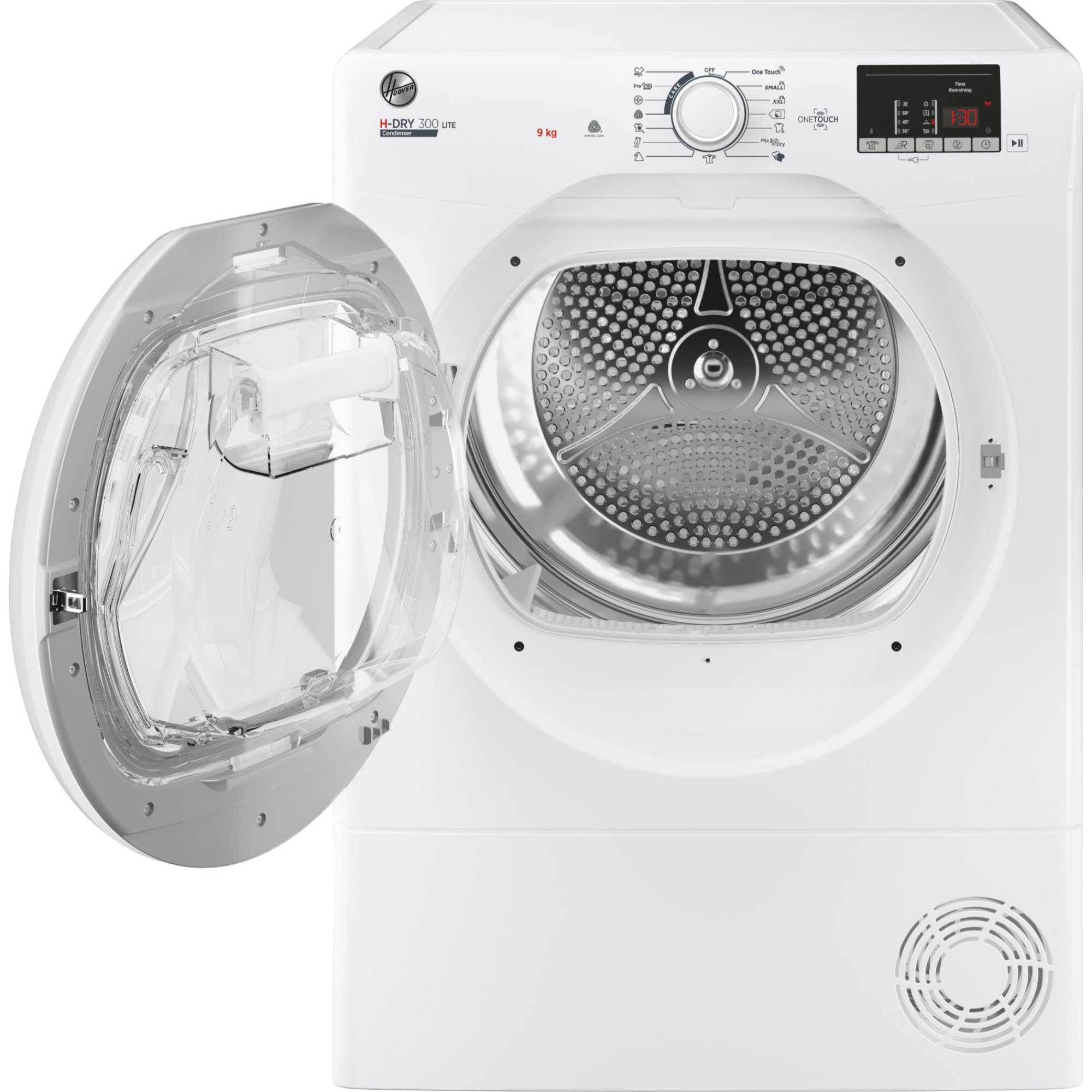 HLE C9DE-80 9kg Smart Condenser Tumble Dryer - White