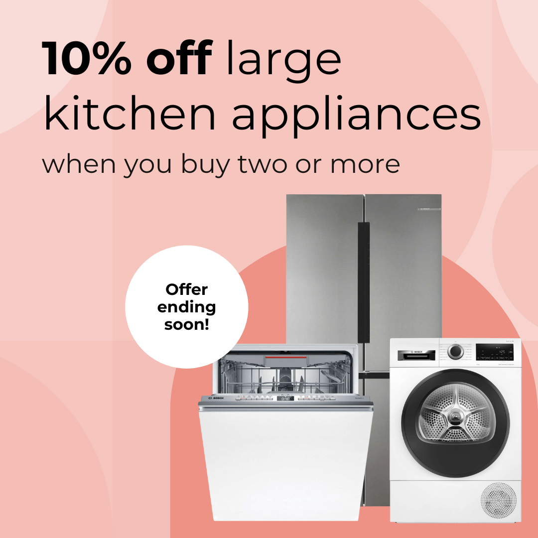 10% off 2 or more selected large kitchen appliances
