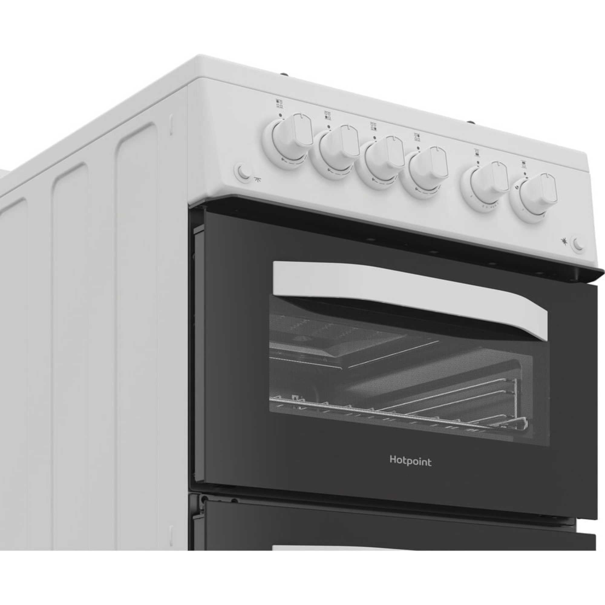50cm Gas Double Oven Cooker - HDG5GCW