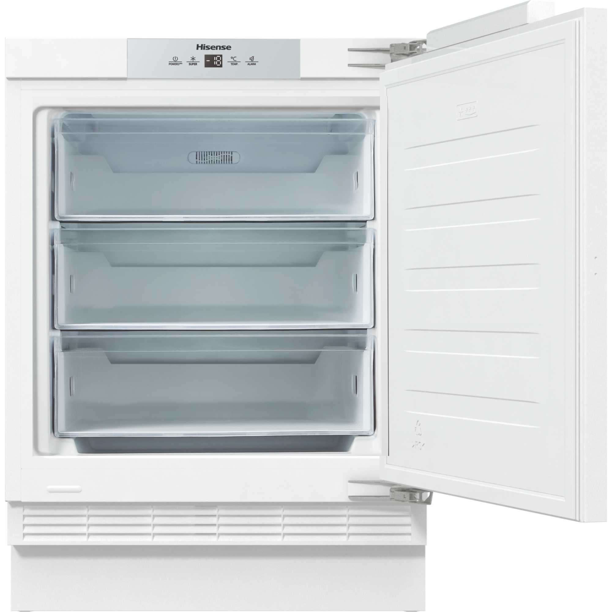 Series 6 FUV124D4AWE 101L Built-in Freezer - White
