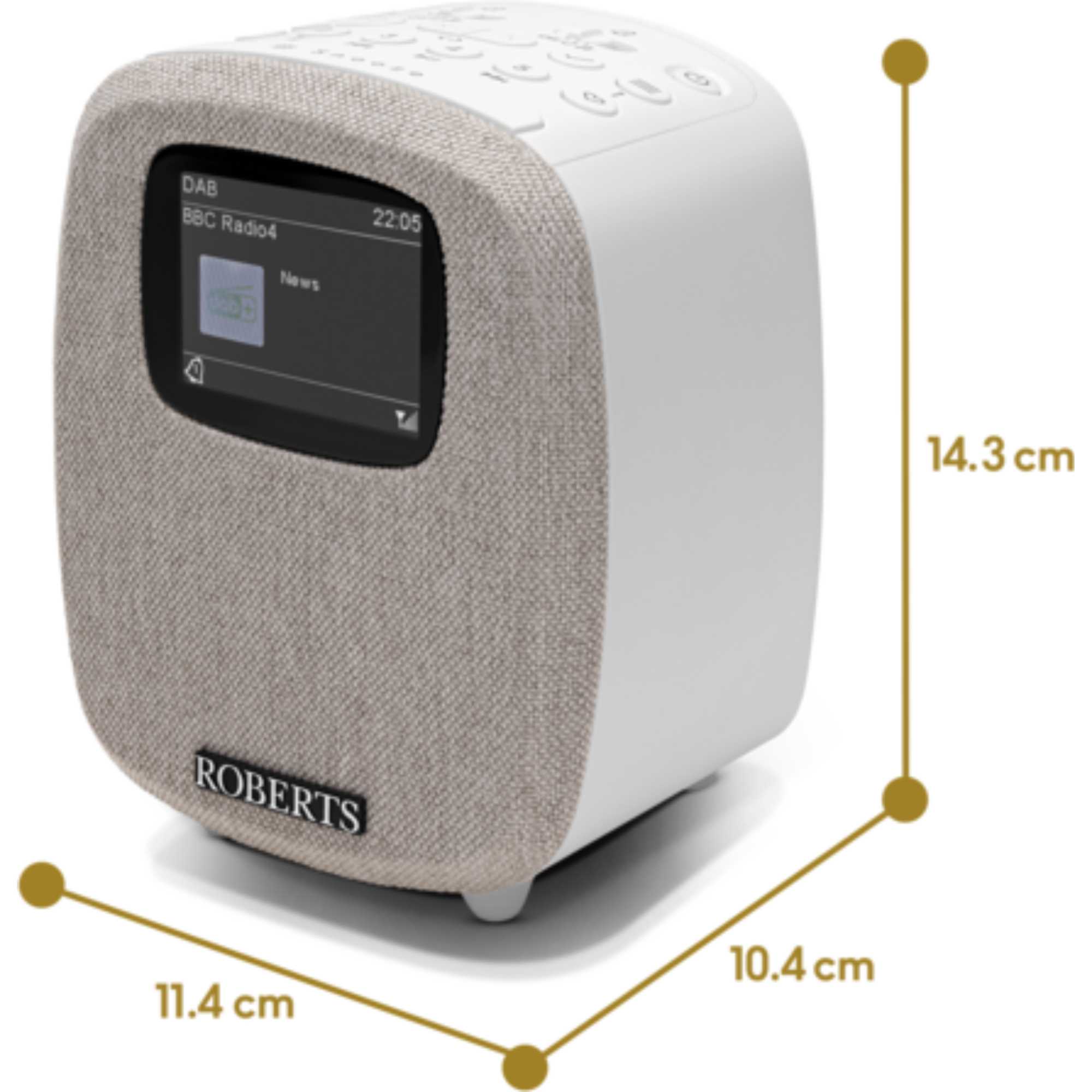 Ortus 5 DAB+ Radio with Bluetooth - White