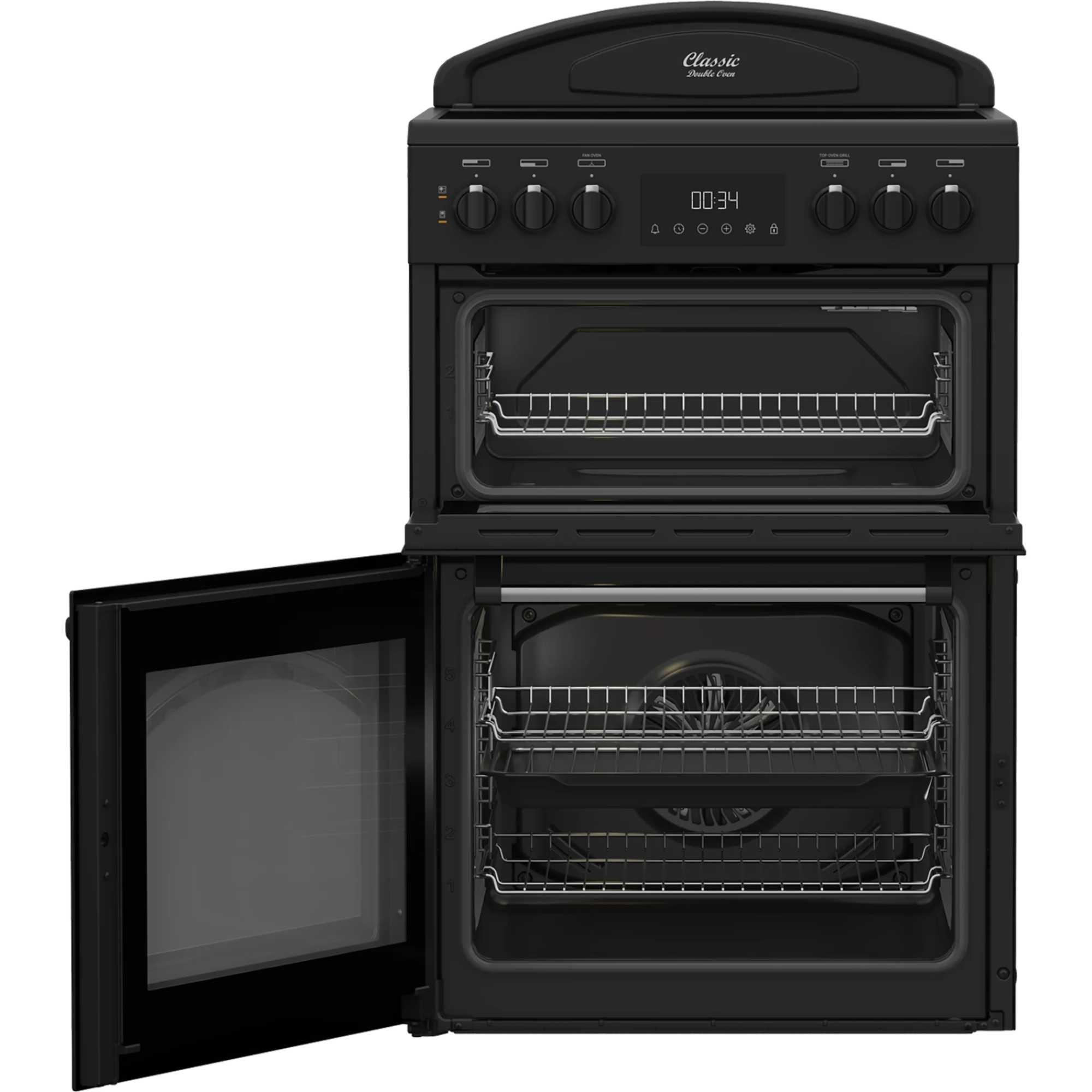 Classic 60cm Electric Double Oven Cooker - CLB60ECK