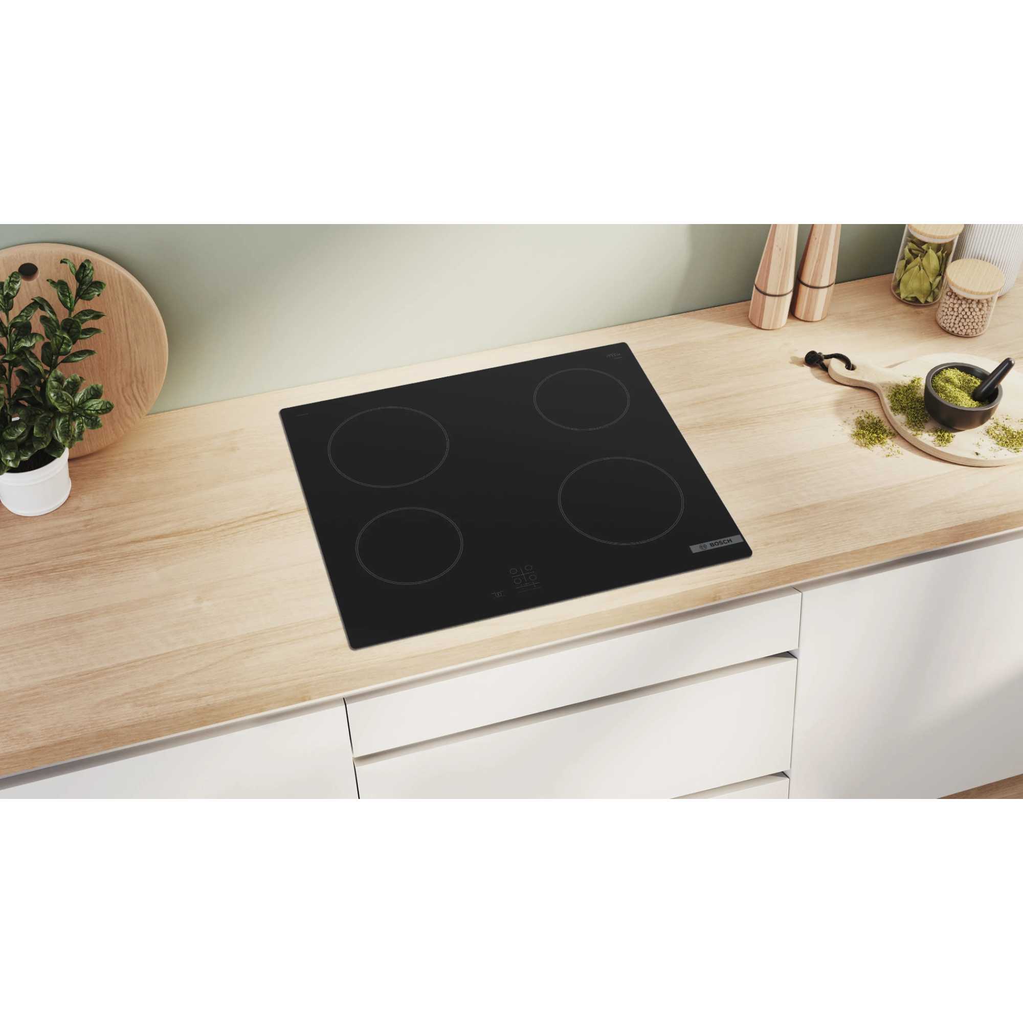PKE61RAA8B Series 2 60cm 4 Burner Ceramic Electric Hob
