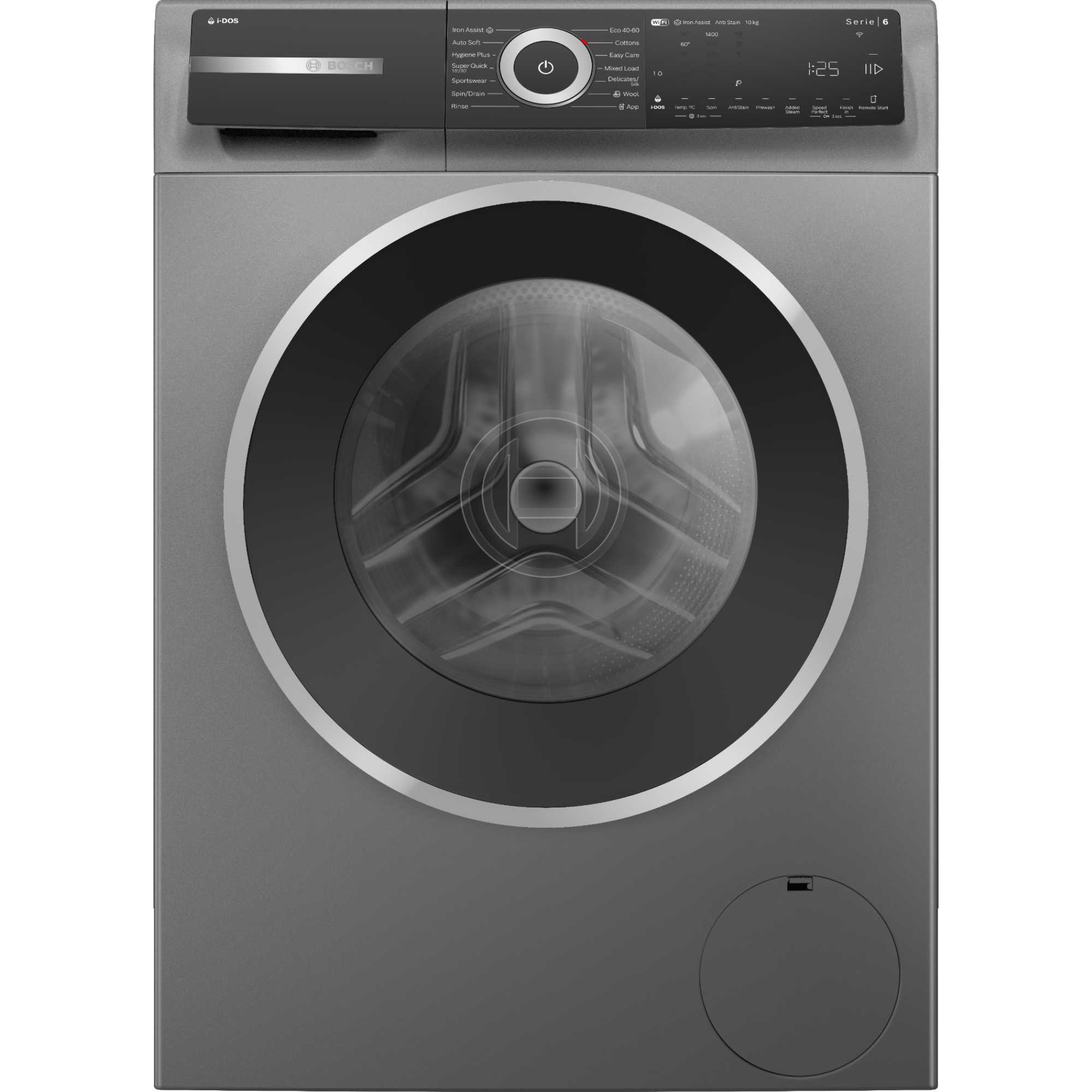 WGH254ARGB 10kg Washing Machine 1400rpm with i-Dos - Graphite