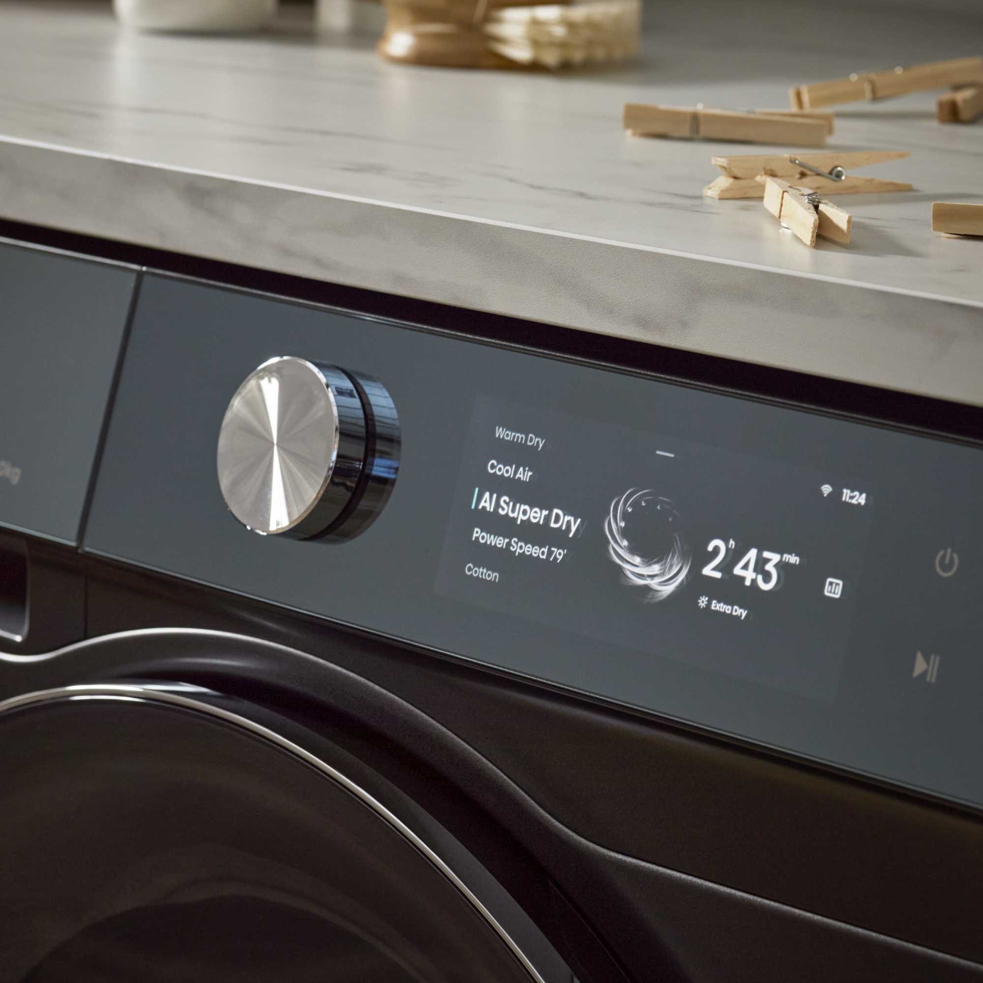 7S 10kg Heat Pump Tumble Dryer - DH7S107BB