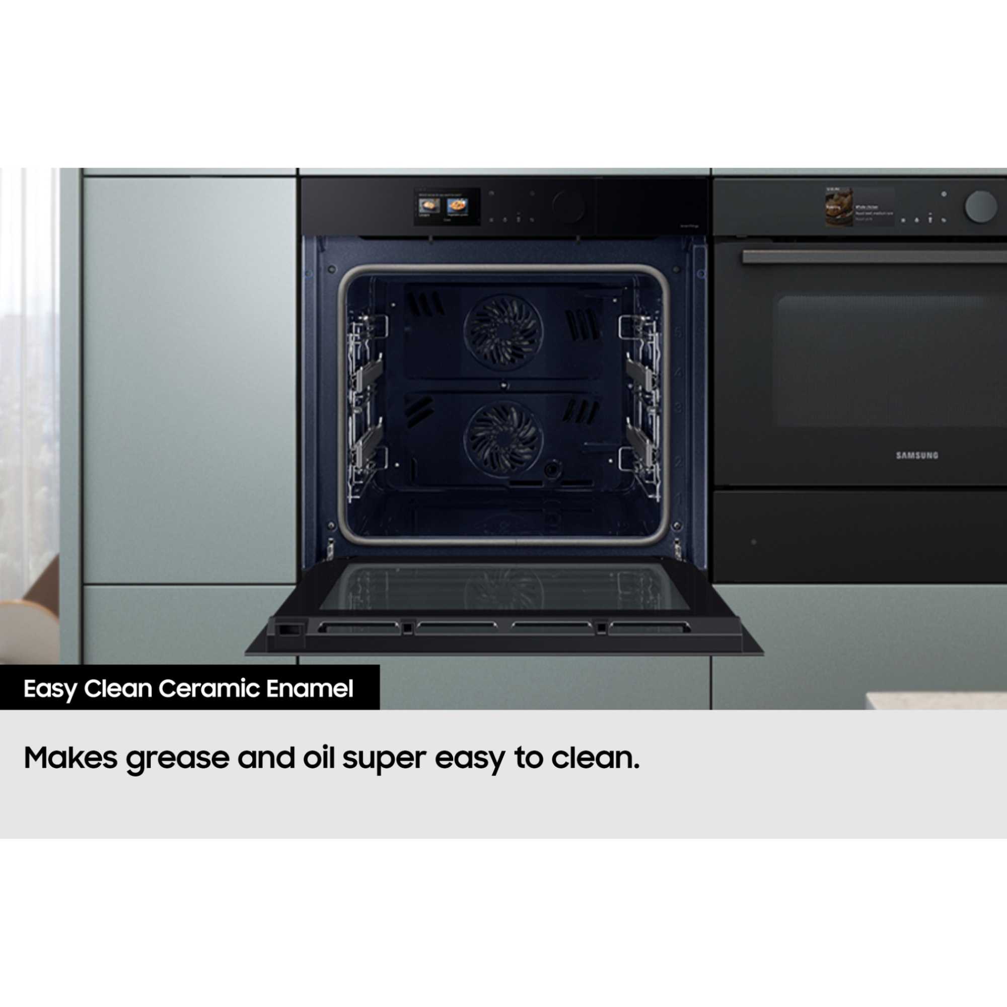 NV7B41207AB/U4 Series 4 Smart Oven with Catalytic Cleaning - Black Stainless