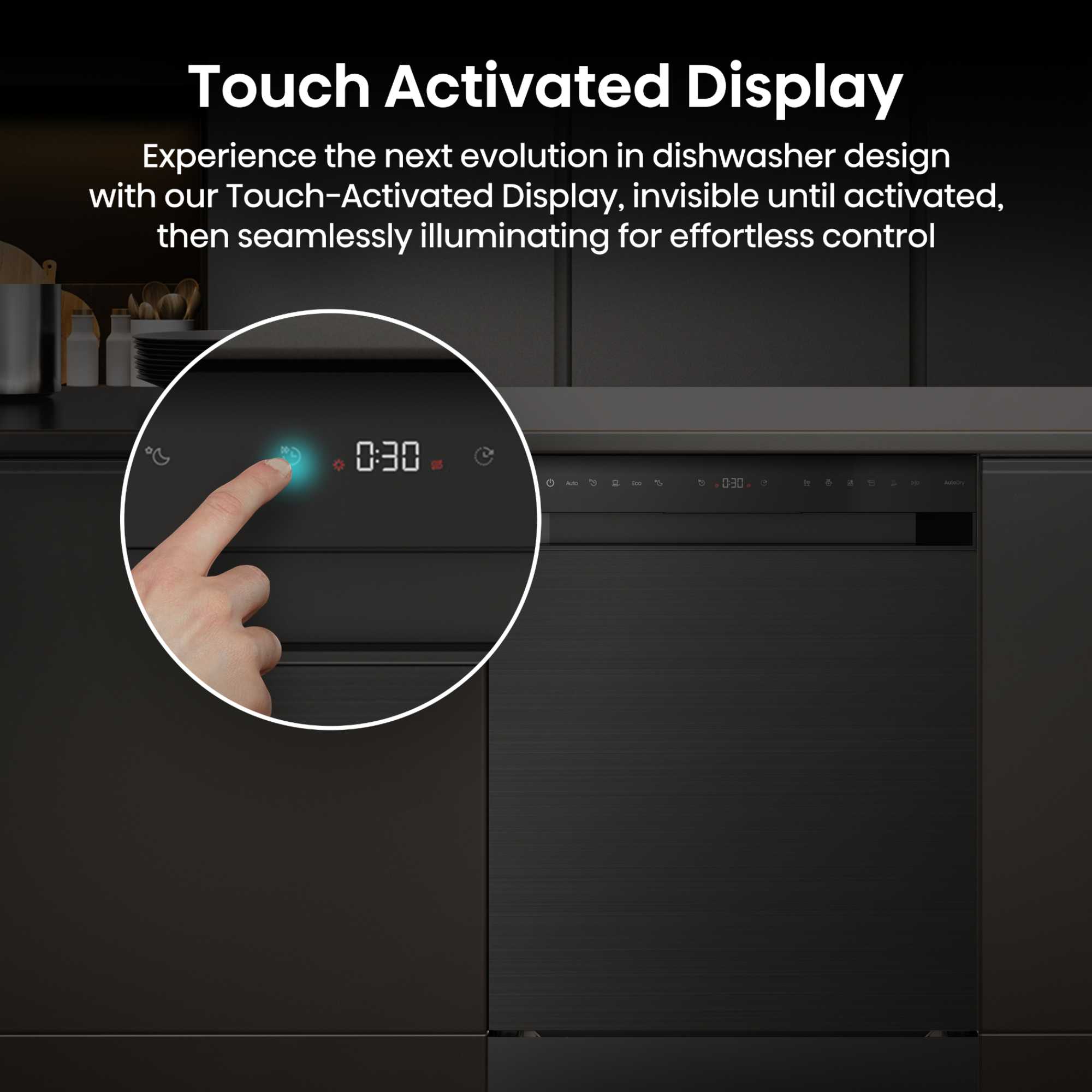 Hi6 Full-Sized Freestanding Dishwasher - HS663A90BXUK