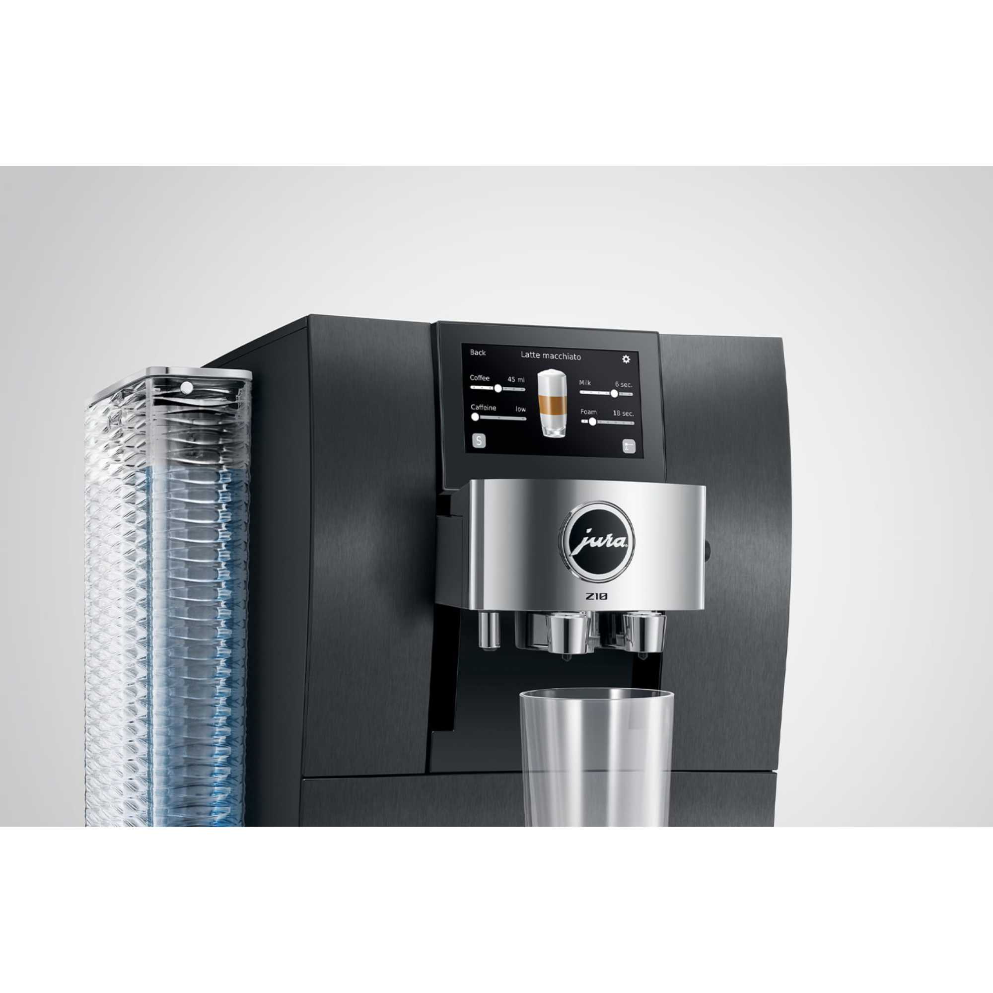 Z10 Automatic Bean To Cup Coffee Machine - Aluminium Black 15703