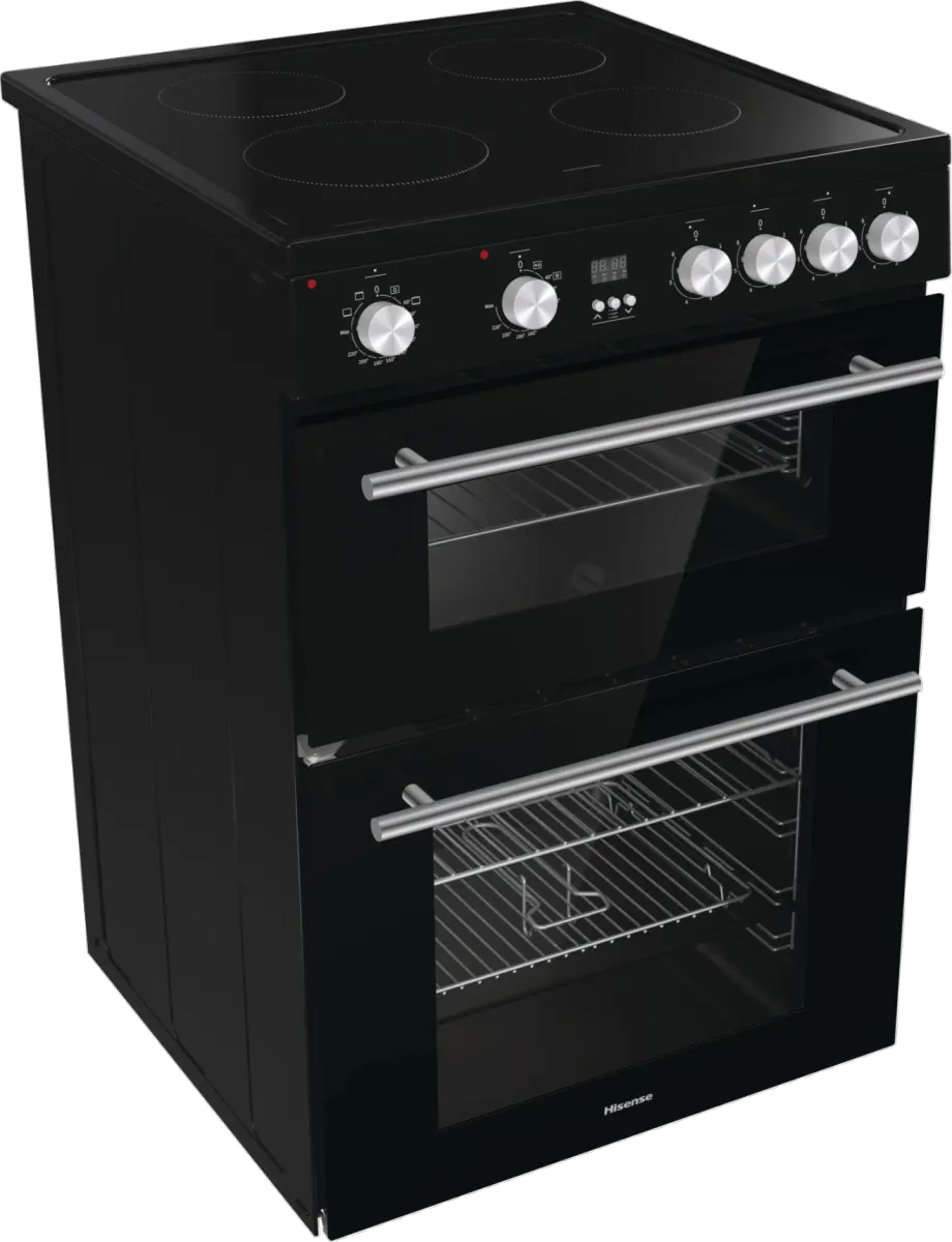 HDE3211BBUK Electric Cooker with Ceramic Hob - Black
