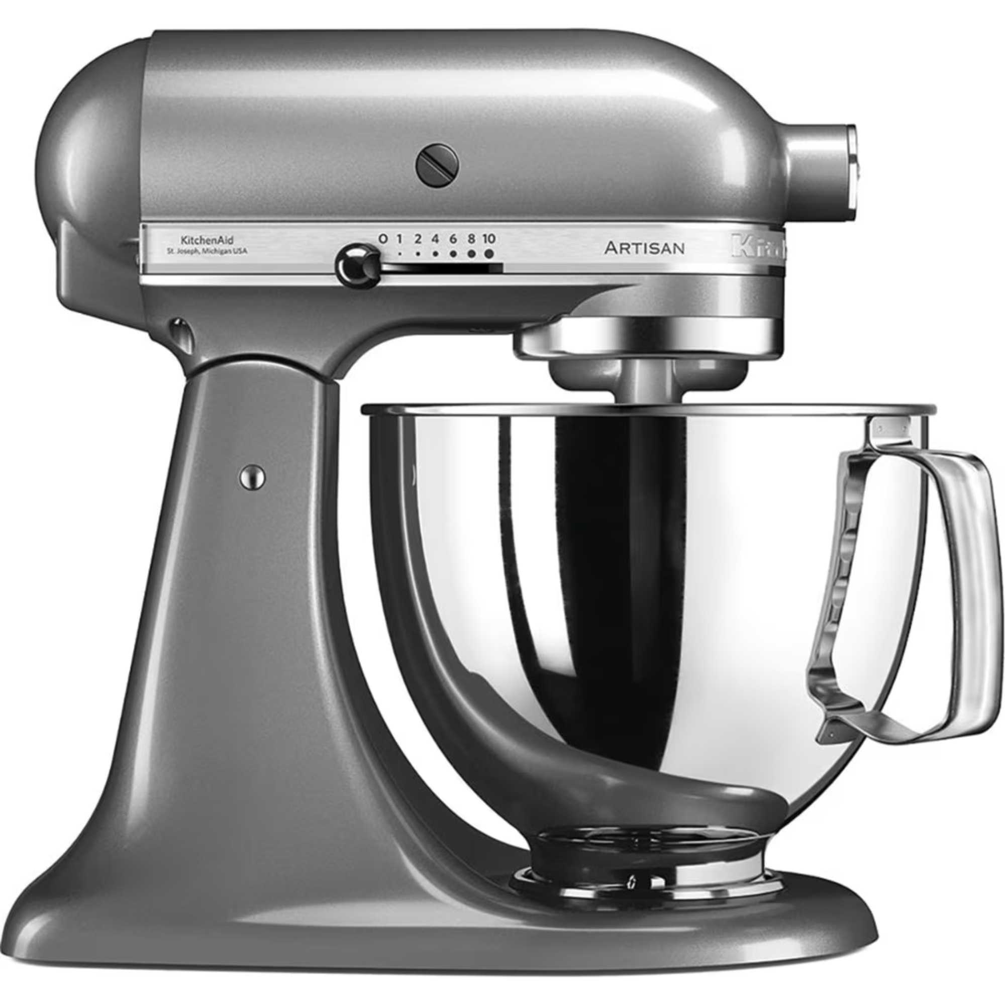 5KSM125BCU Artisan 4.8L Stand Mixer - Contour silver