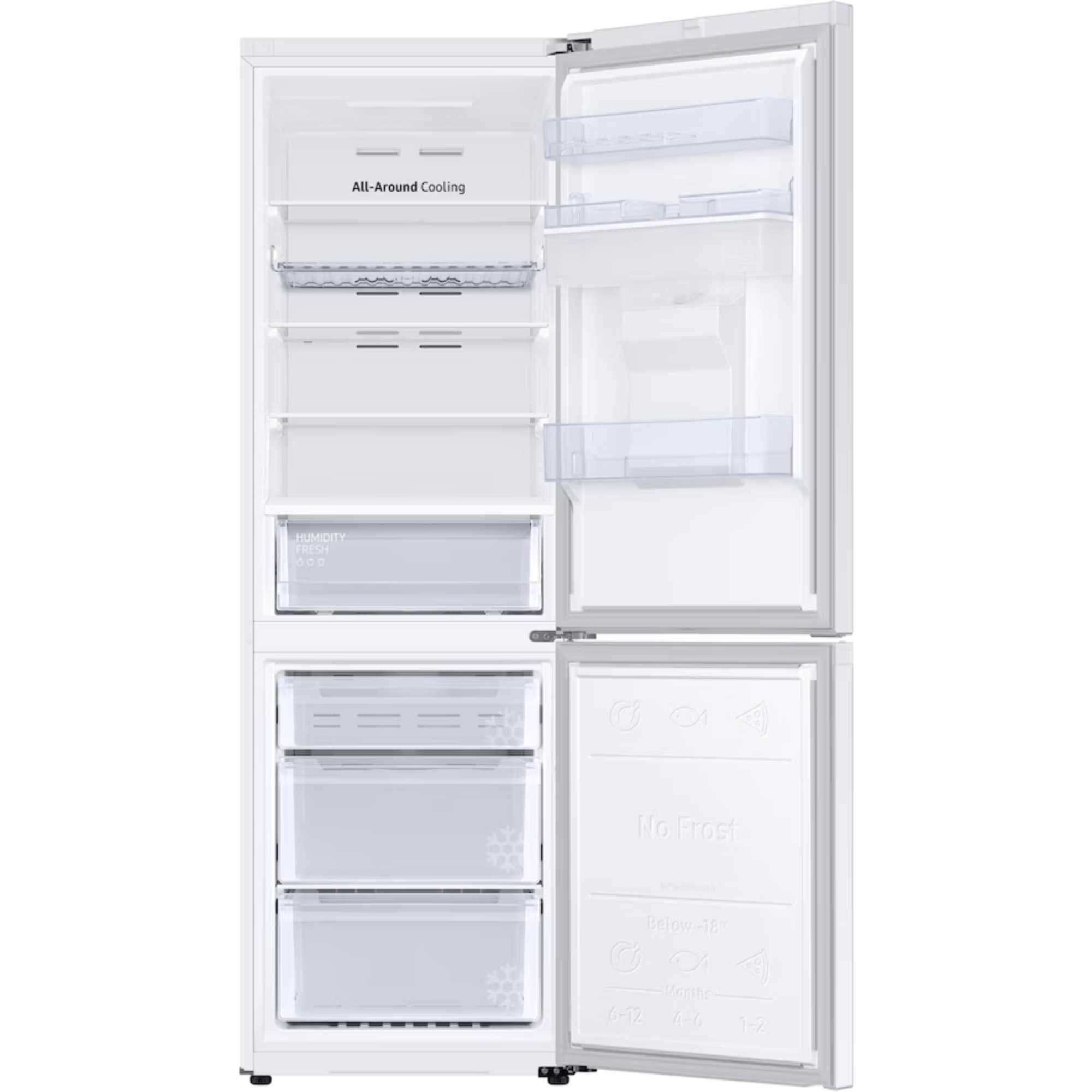 RB34C632EWW Frost Free Fridge Freezer - White