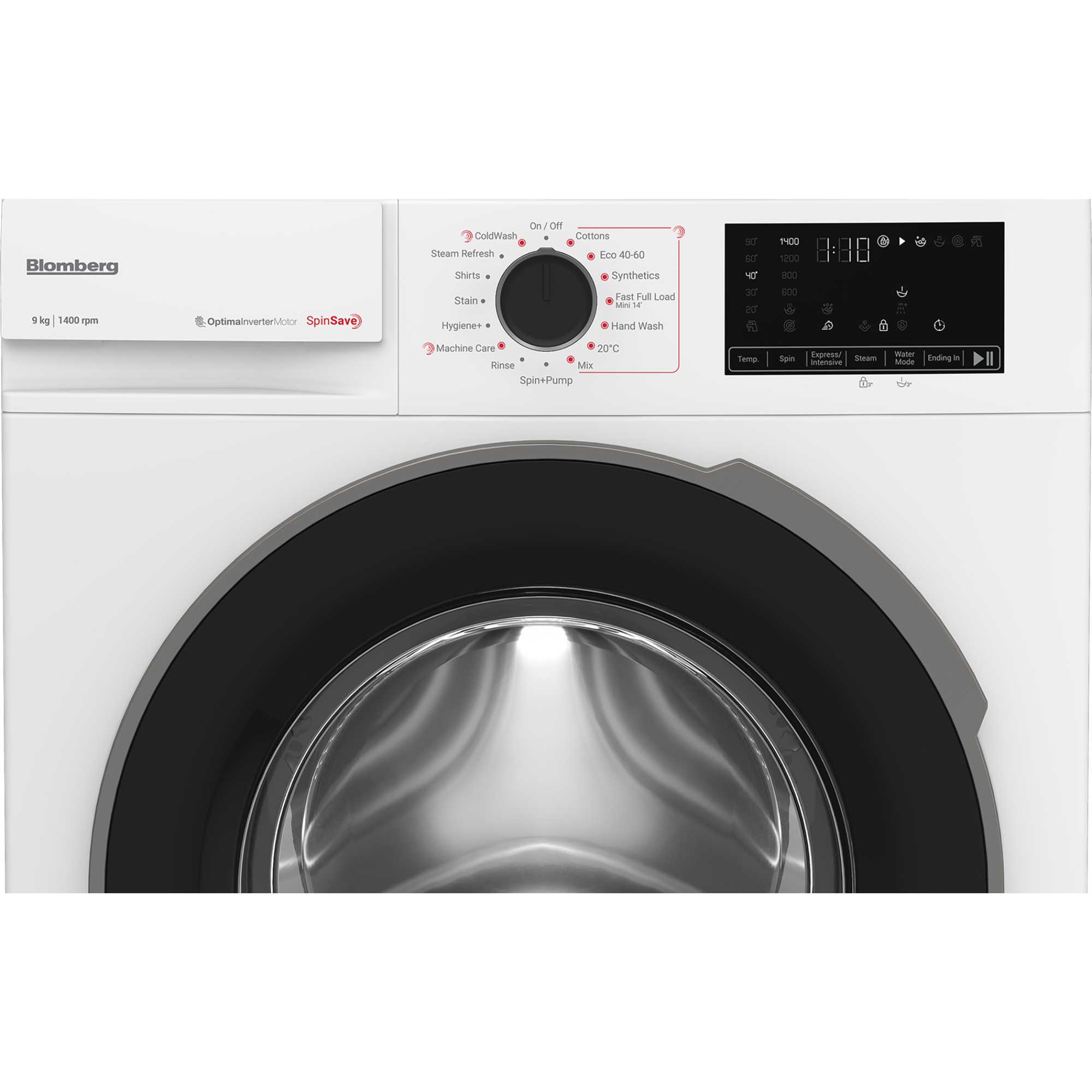 LWA29461W 9kg 1400 Spin SpinSave Washing Machine - White