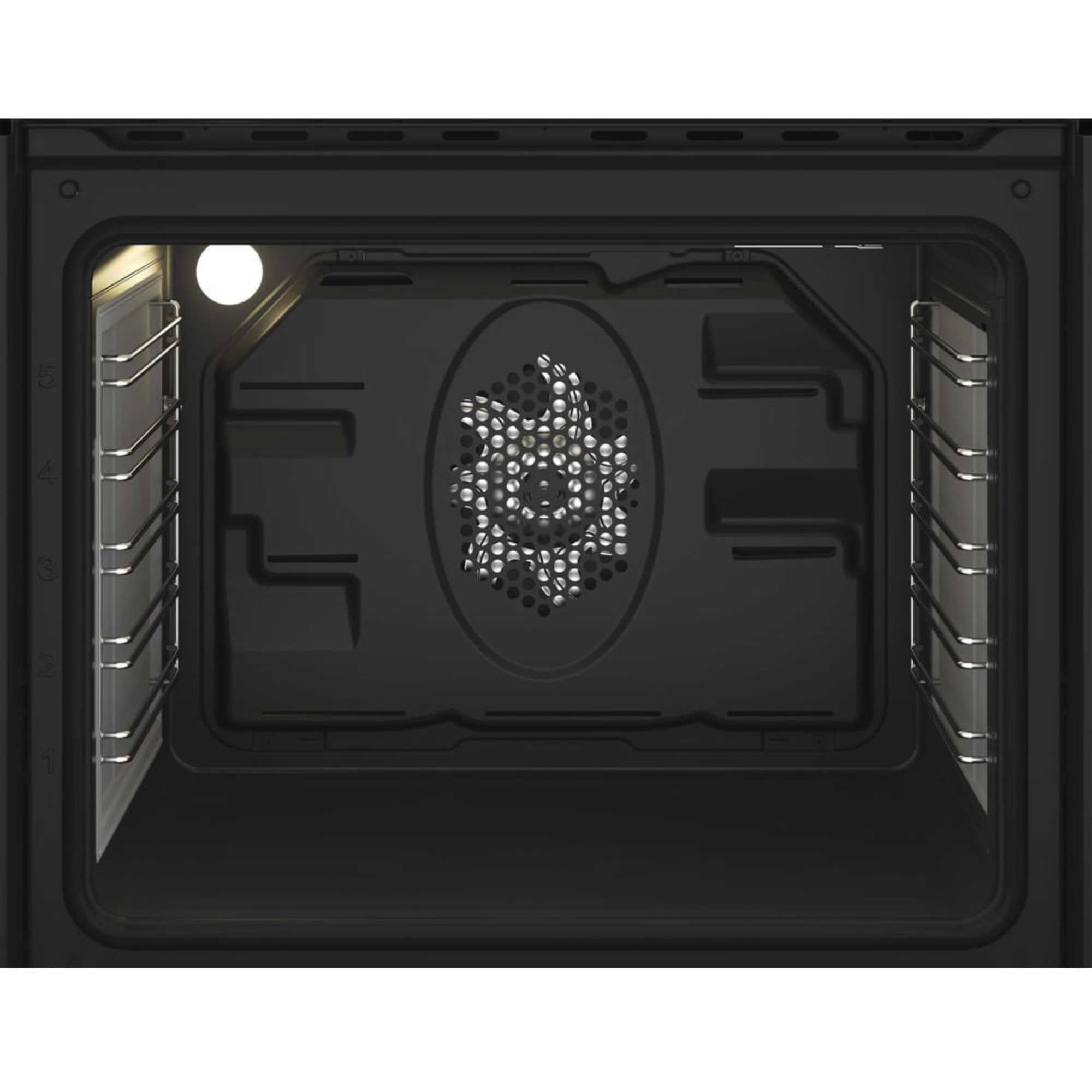 DIH 82G B Built-In Electric Multifunction Double Oven - Black