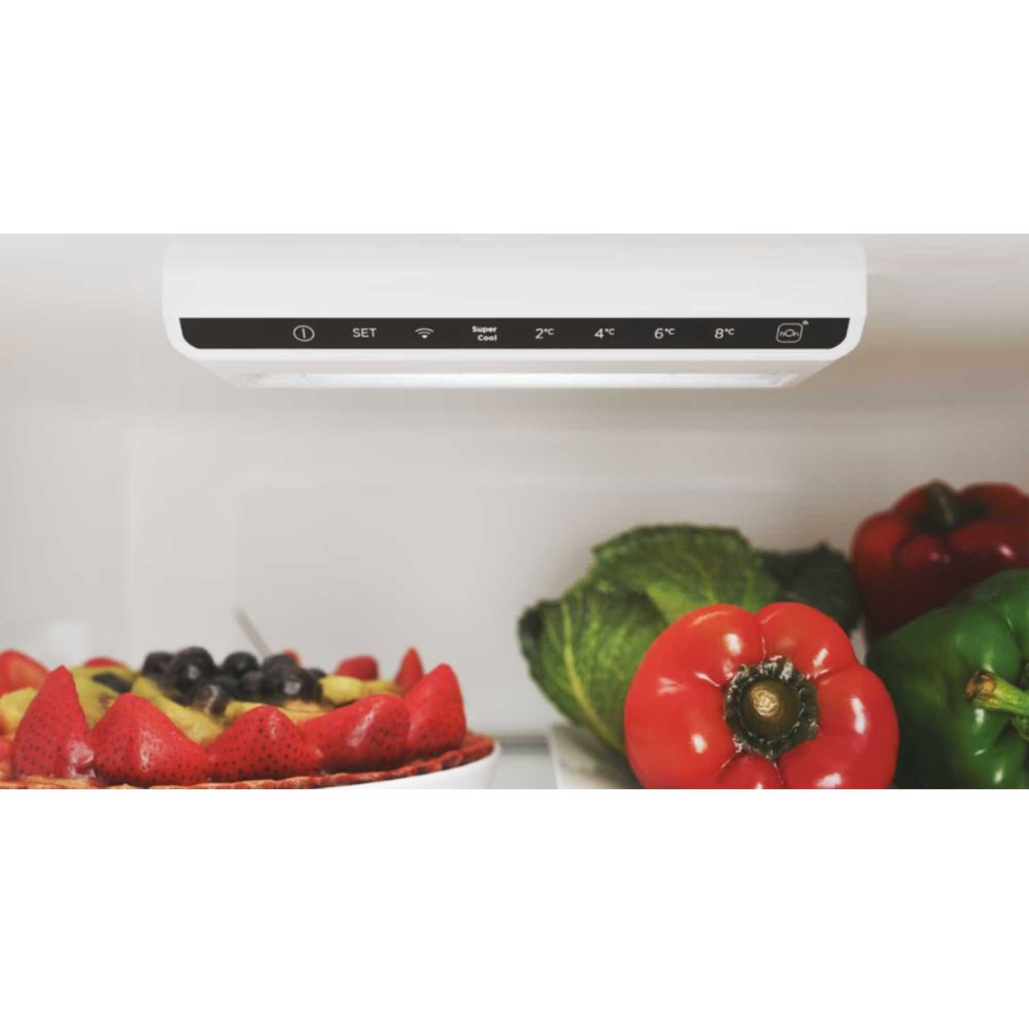 HOCE4T618EWWK 339L No Frost Fridge Freezer with Water Dispenser - White
