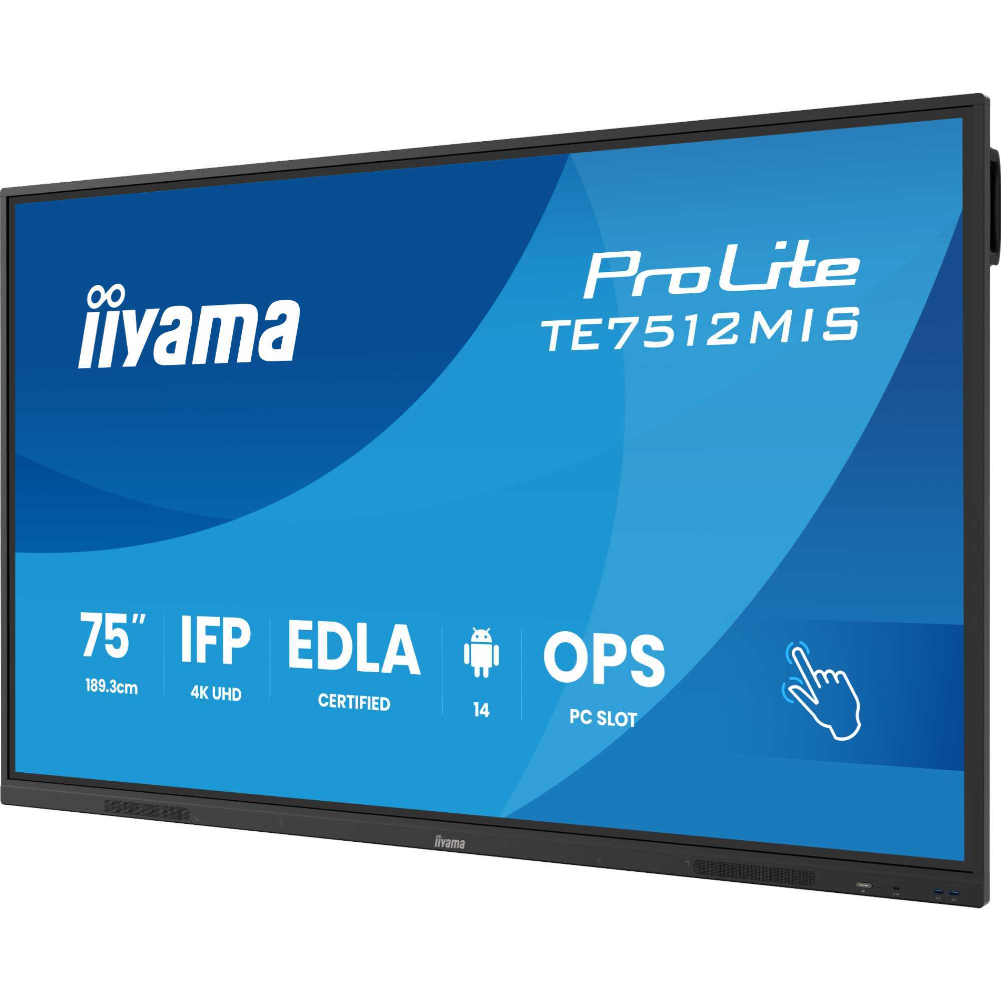 75" Touchscreen PC with Android TE7512MIS-B4AG