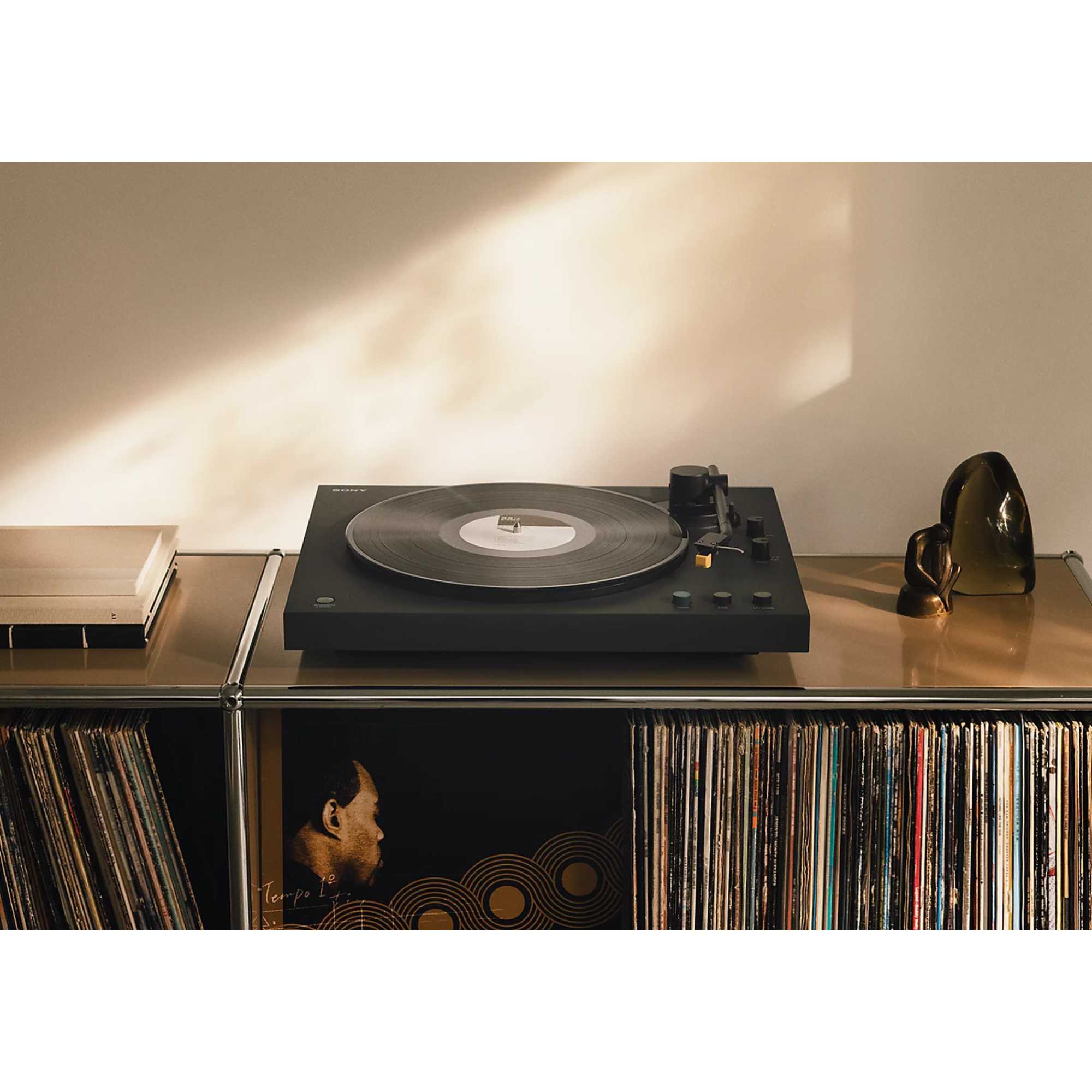 PS-LX5BT Bluetooth Turntable - Black