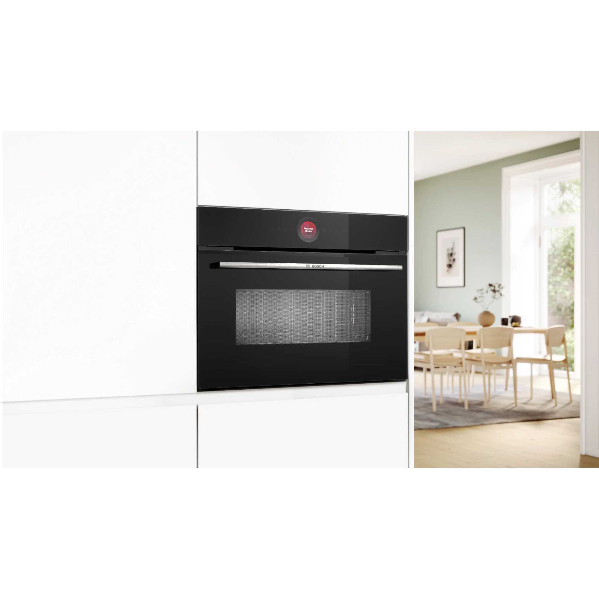 Series 8 CMG7241B1B Built-In Smart Single Oven with Microwave Function - Black