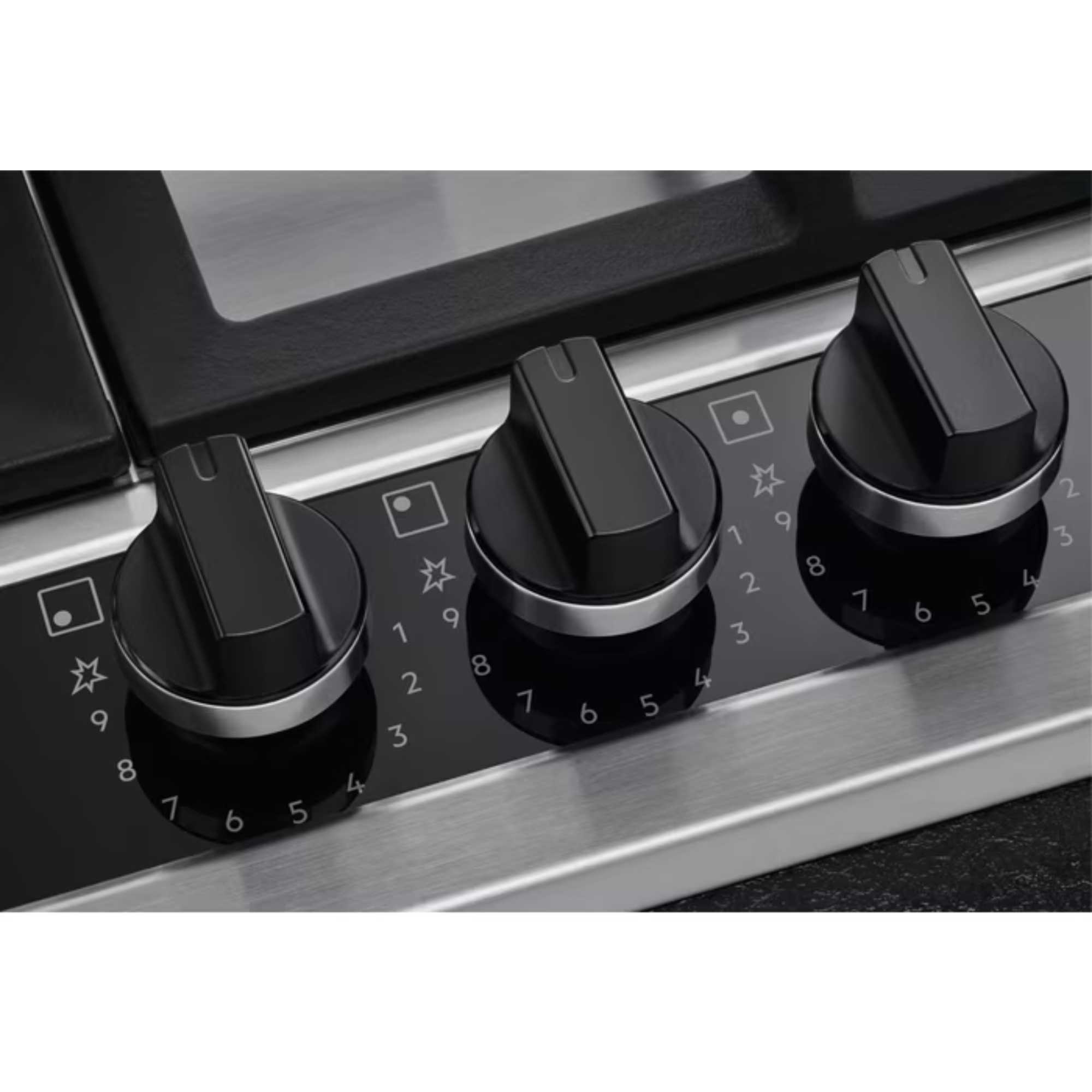 HGB95522YM 6000 Slim Line 90cm 5 Burner Gas Hob - Stainless Steel