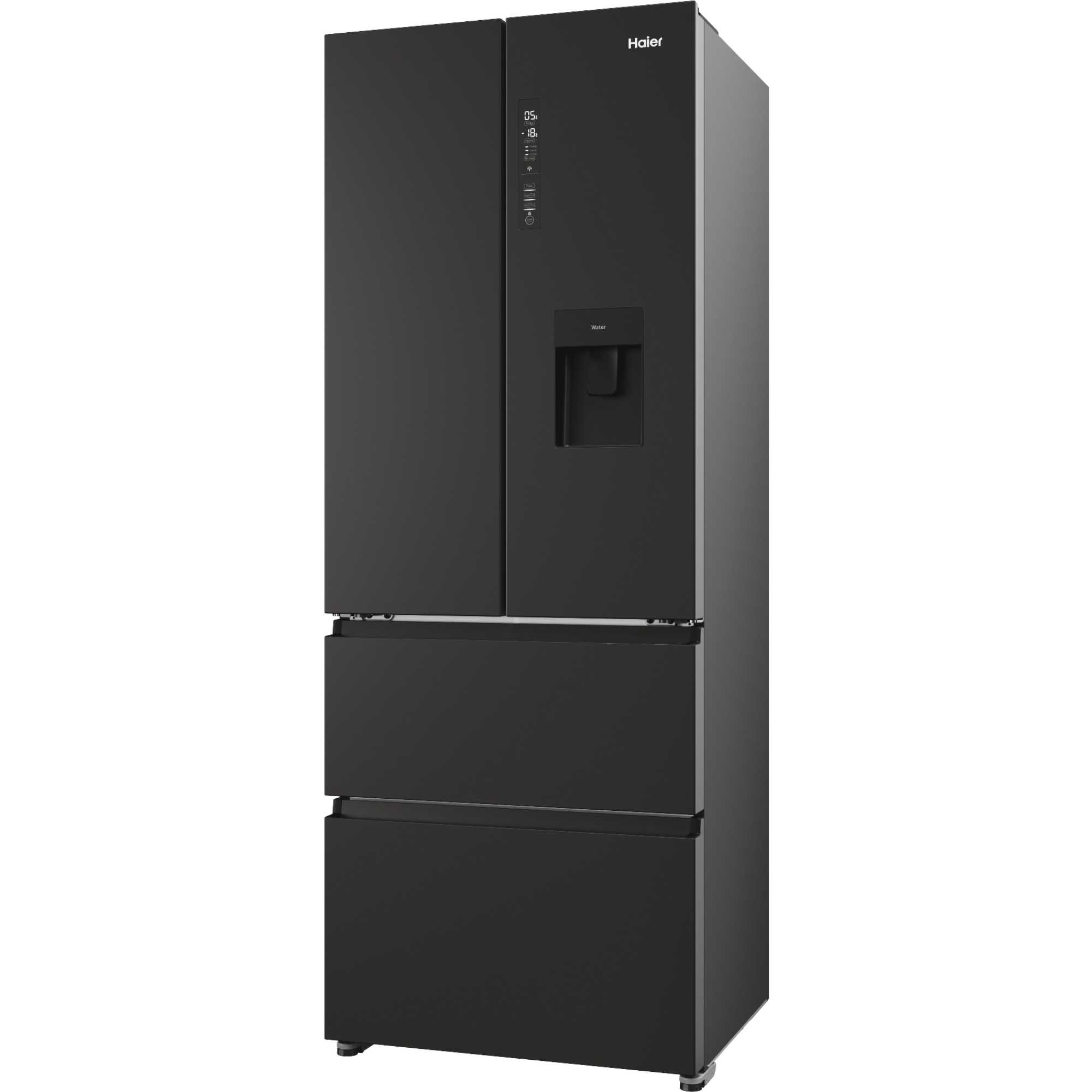 HFR5719EWPB 700mm Total No Frost Fridge Freezer - Black
