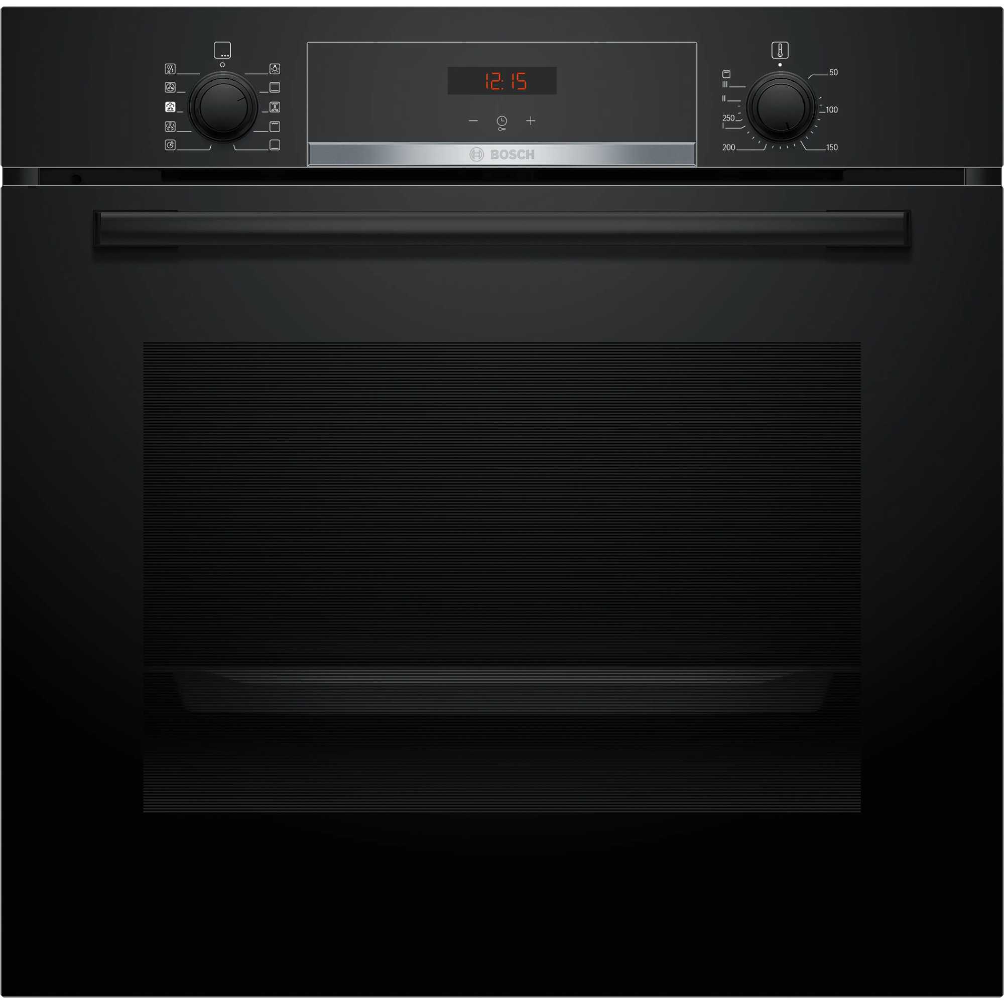 Series 4 HQA534BB3B Built-In Single Oven with Steam Function - Black