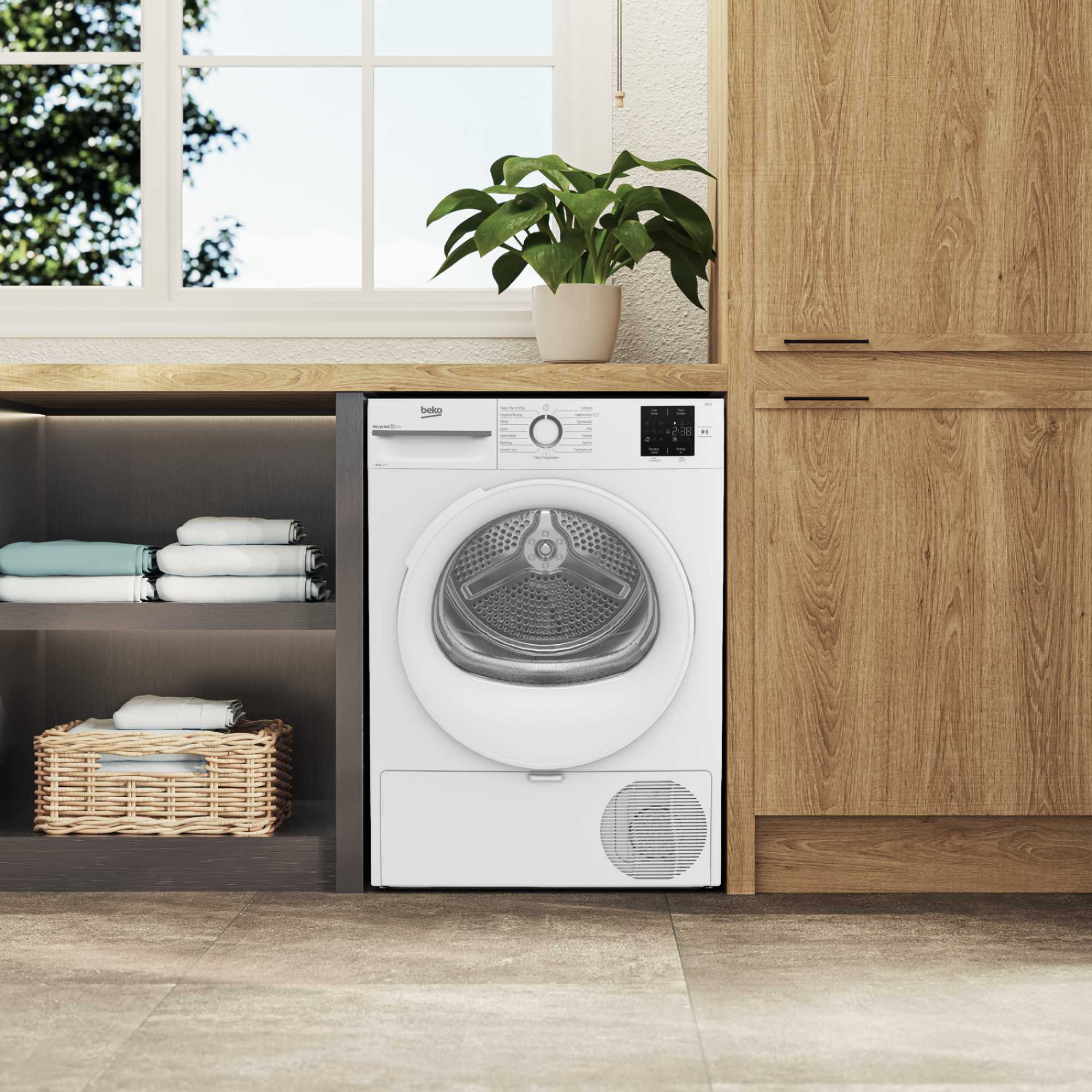 8kg Heat Pump Tumble Dryer - BMN3T3823W