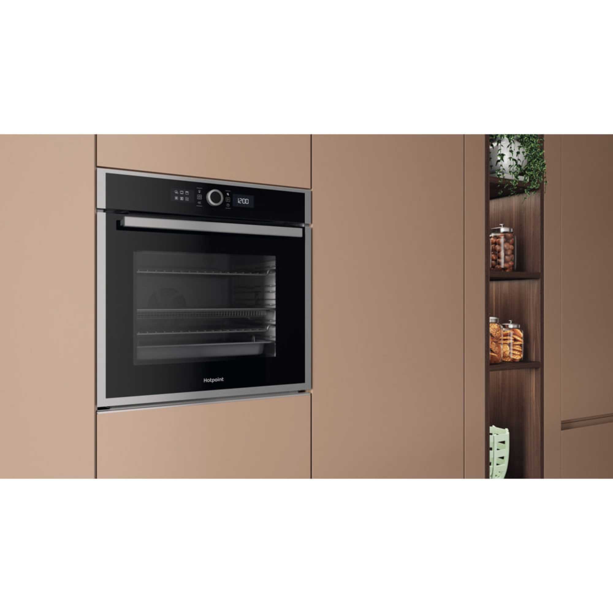HOIM4S8CM0XUK Class 4 ActiveMultiflow 73l Single Oven with Air Fry - Stainless Steel