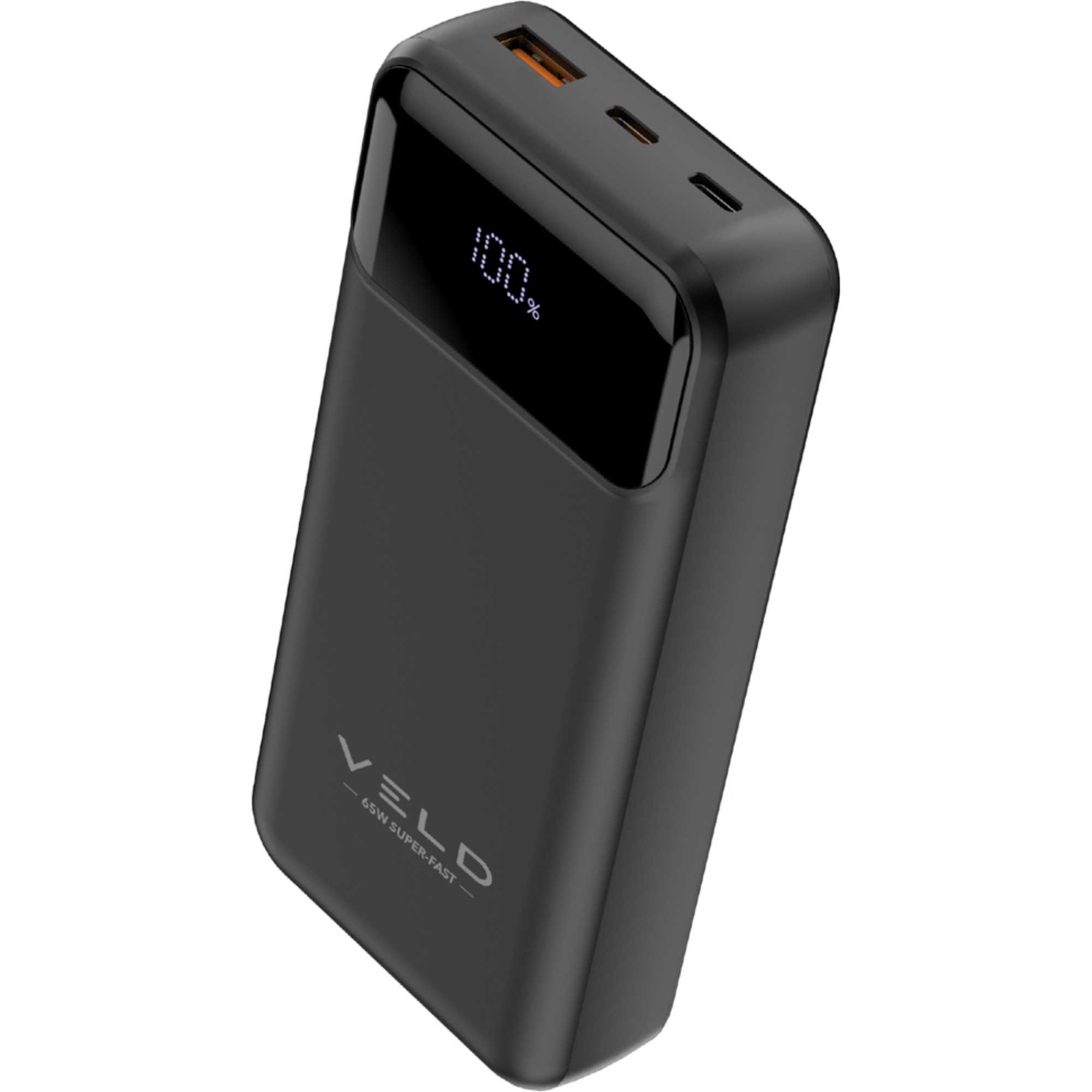 VPB2065B 20,000 mAh 65W Power Bank - Black