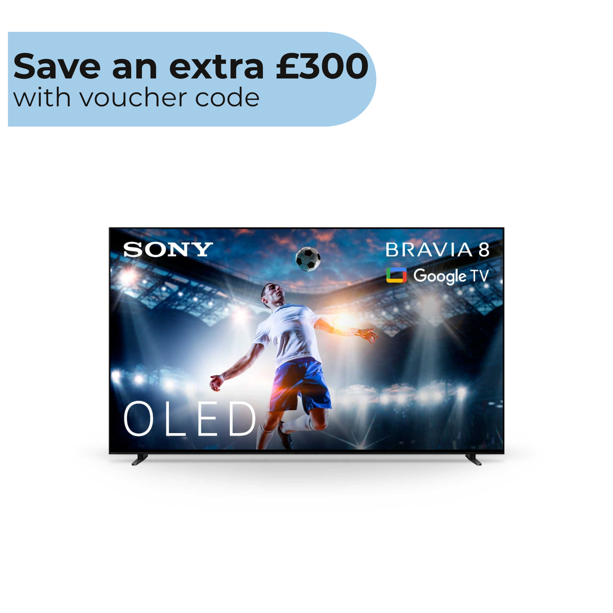 BRAVIA 8 XR80U 77" 4K OLED Smart TV - K77XR80PU