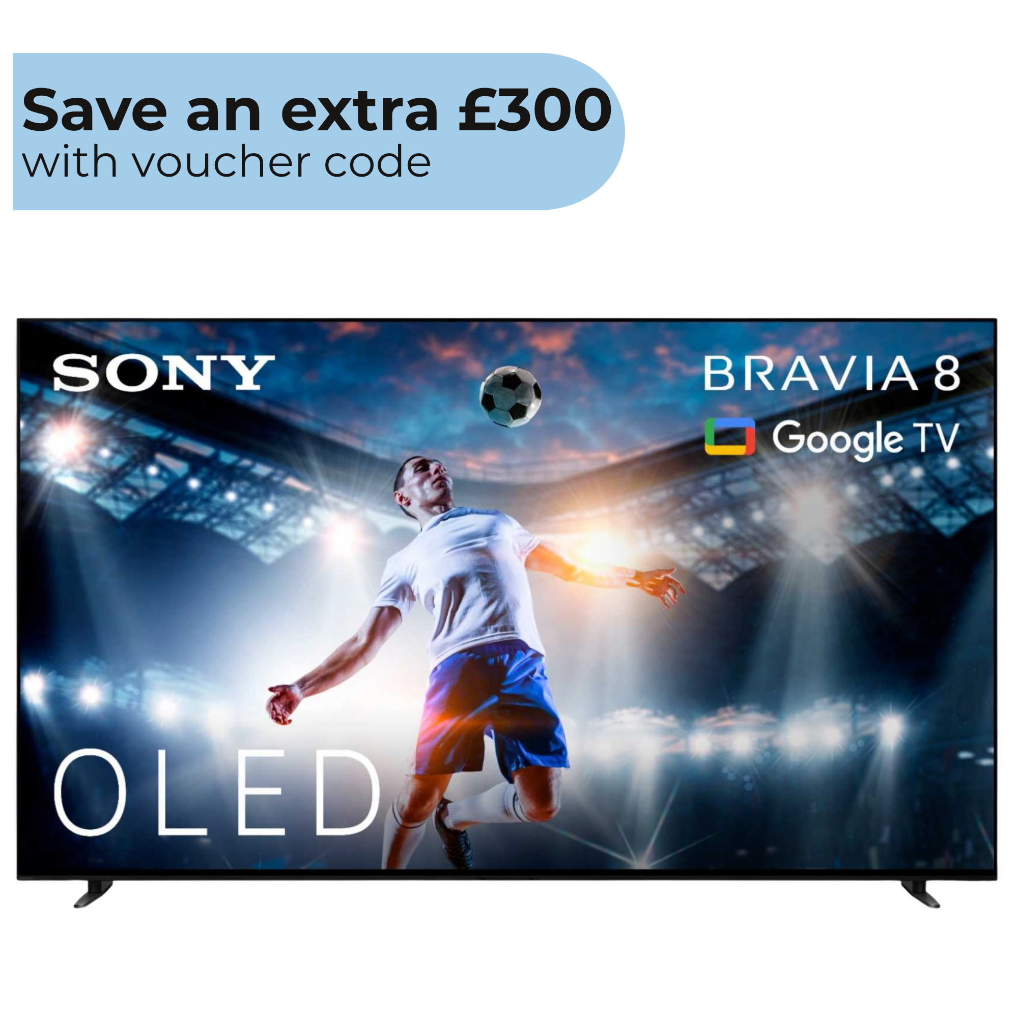 BRAVIA 8 XR80U 77" 4K OLED Smart TV - K77XR80PU