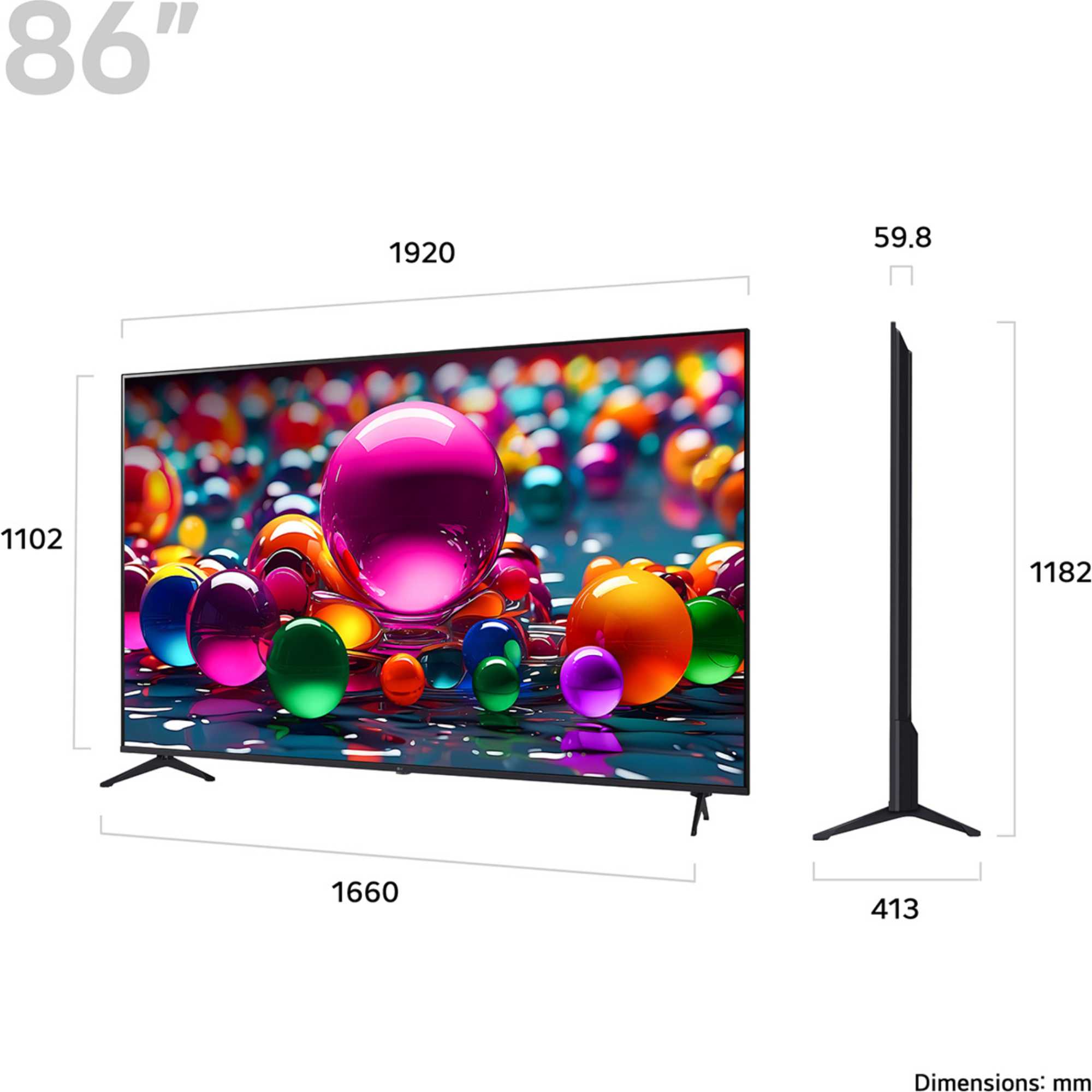 UA75006LA 86" 4K Ultra HD Smart TV 86UA75006LA