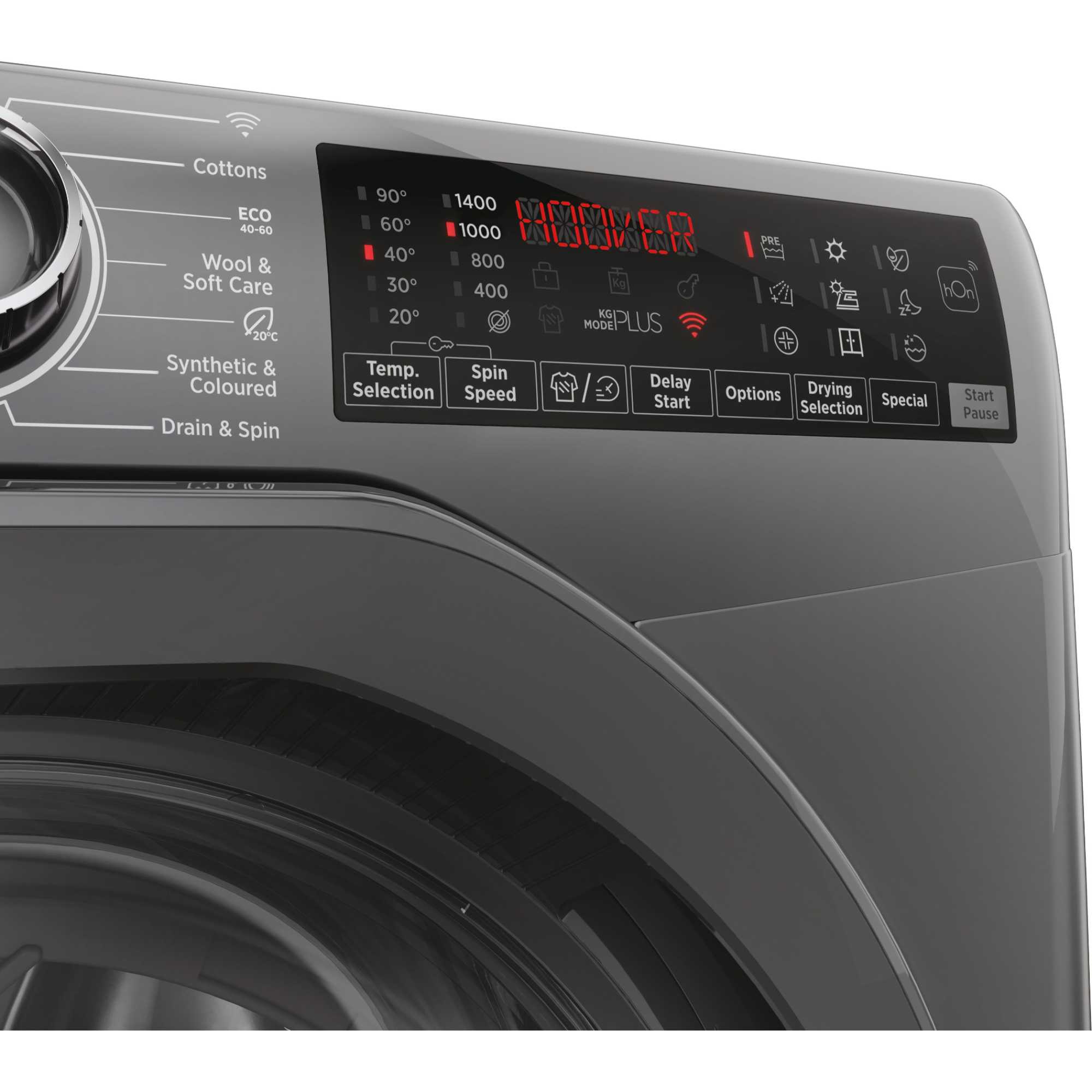 H3DPS4966TAMRR80 9kg/6kg Washer Dryer - Grpahite