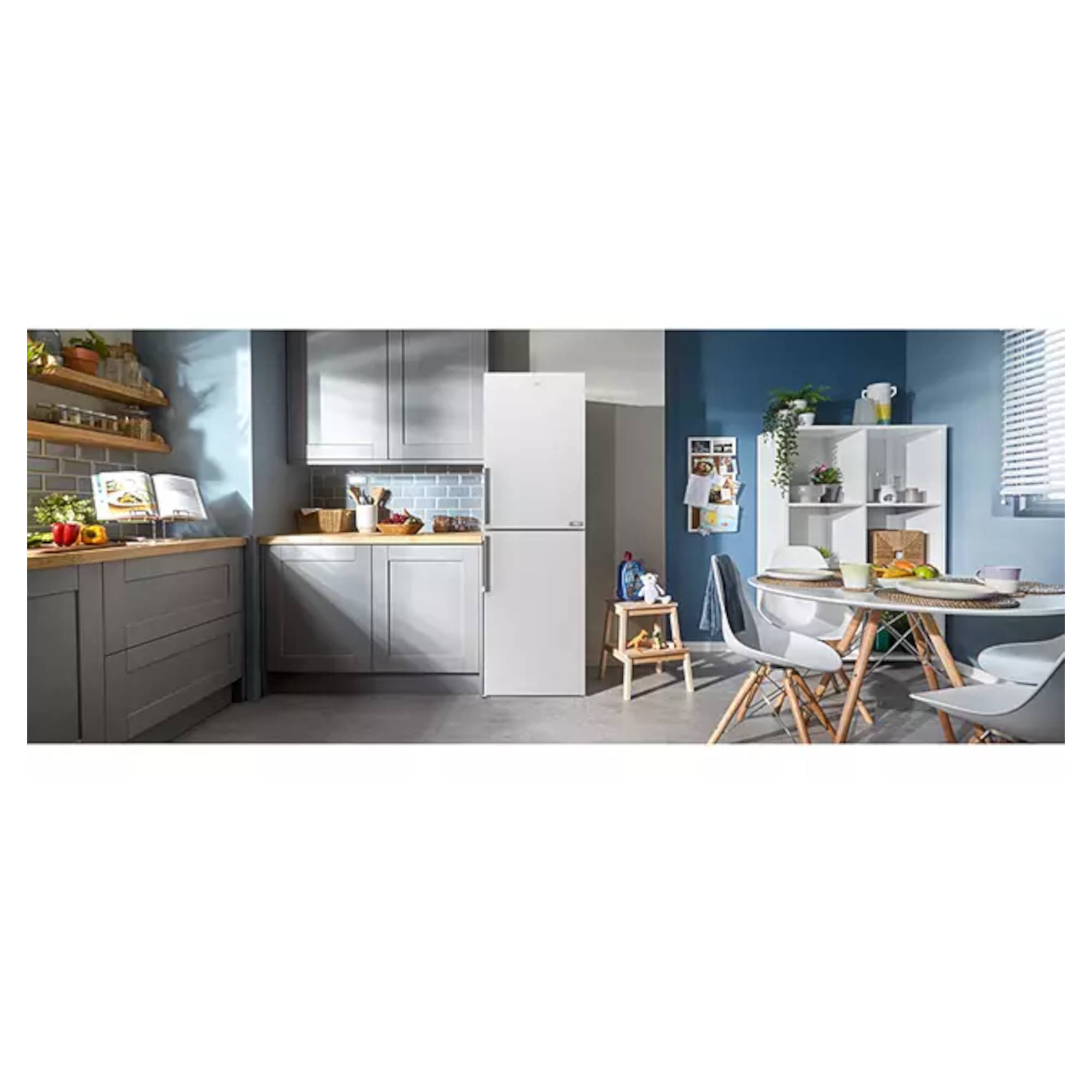 CFP3691VW 50/50 324L Frost Free 600mm Fridge Freezer - White