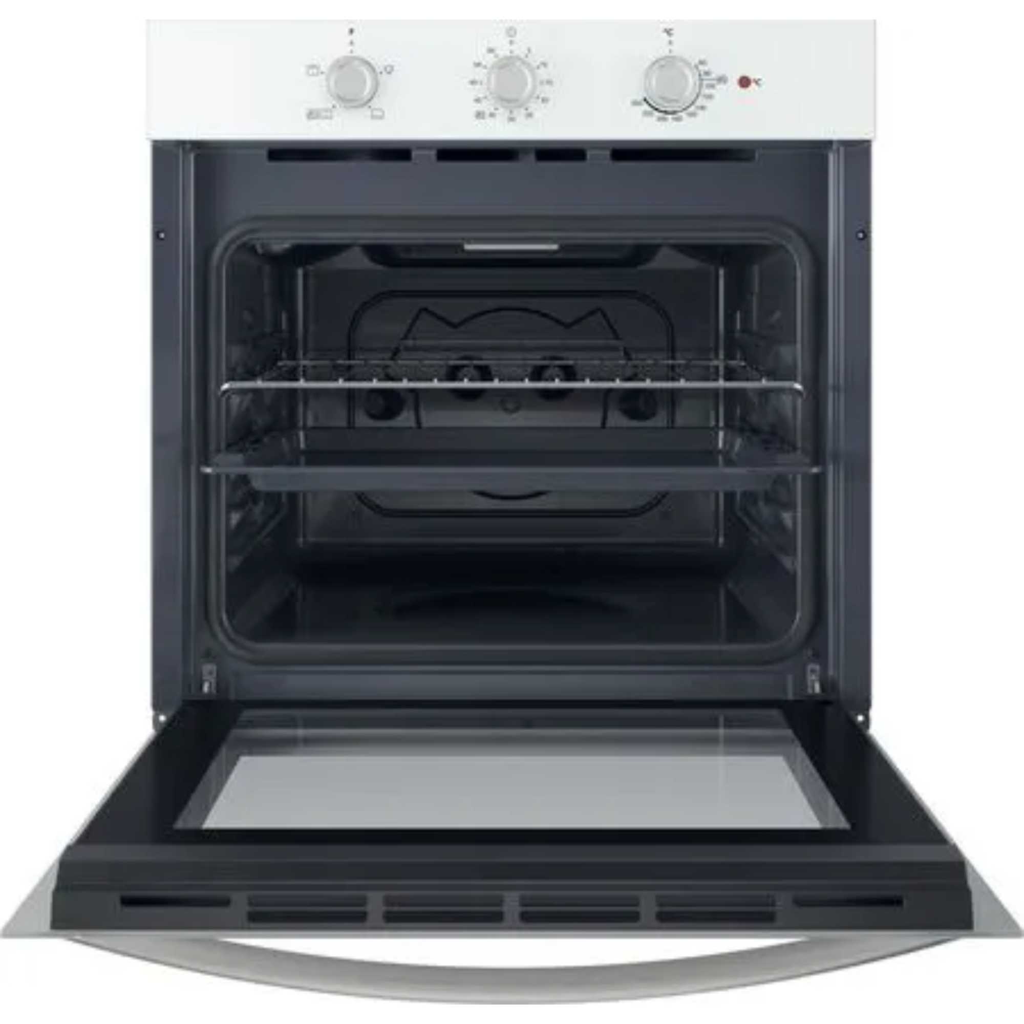 IO 232H W Click&Clean 60cm 71l Electric Single Fan Oven - White