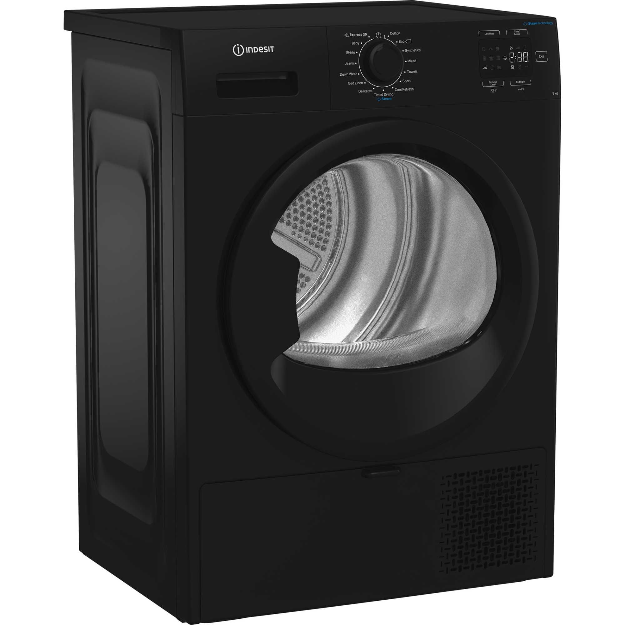 C YSD 82D BB UK 8kg Heat Pump Tumble Dryer - Black