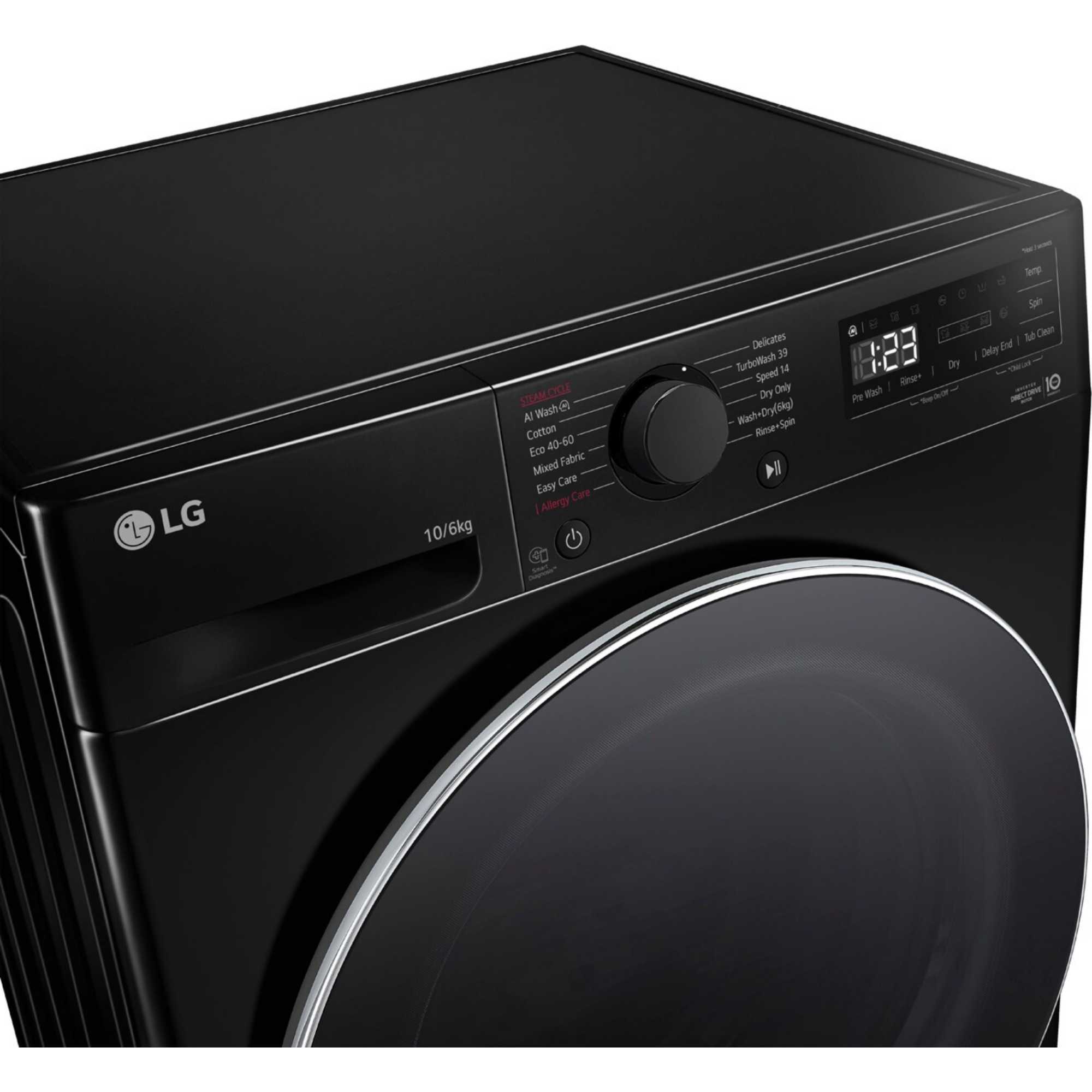 Series 4 Pro AI Direct Drive 10kg Wash 6kg Dry 1400rpm Washer Dryer - FWY706NCTN1